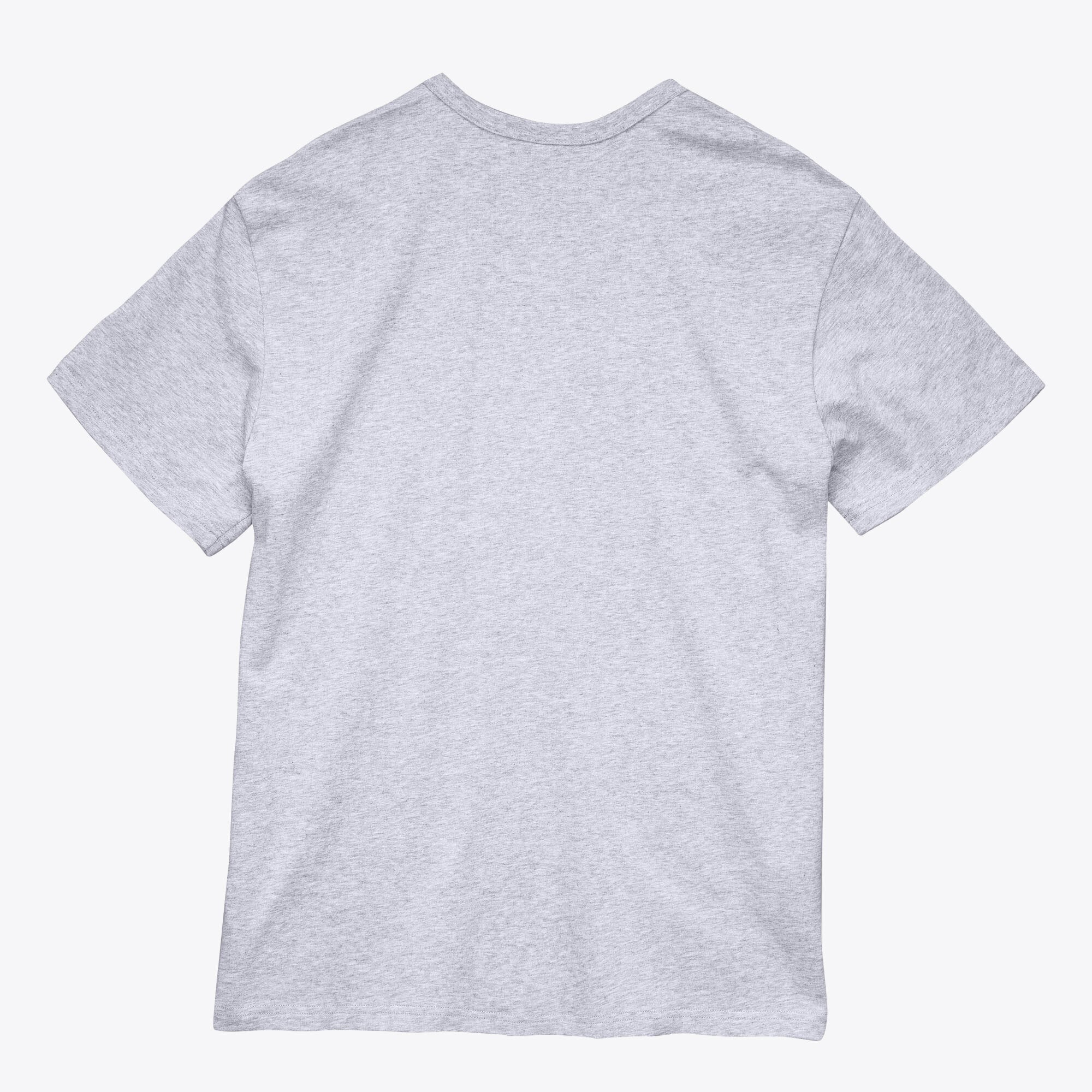 T-shirt Mitchell & Ness pour homme, gris chiné, logo basique des New York Knicks