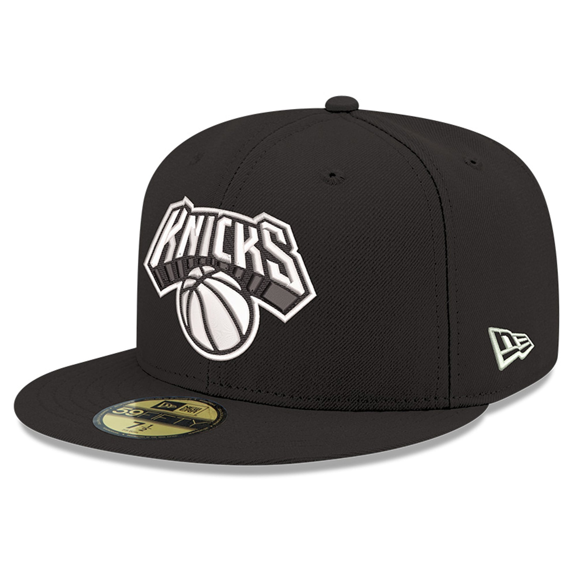 Men's New York Knicks New Era Black 59FIFTY Fitted Hat