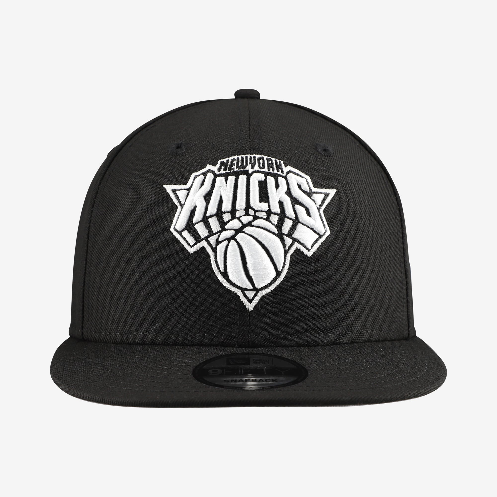 Men's New Era Black New York Knicks Team 9FIFTY Snapback Hat