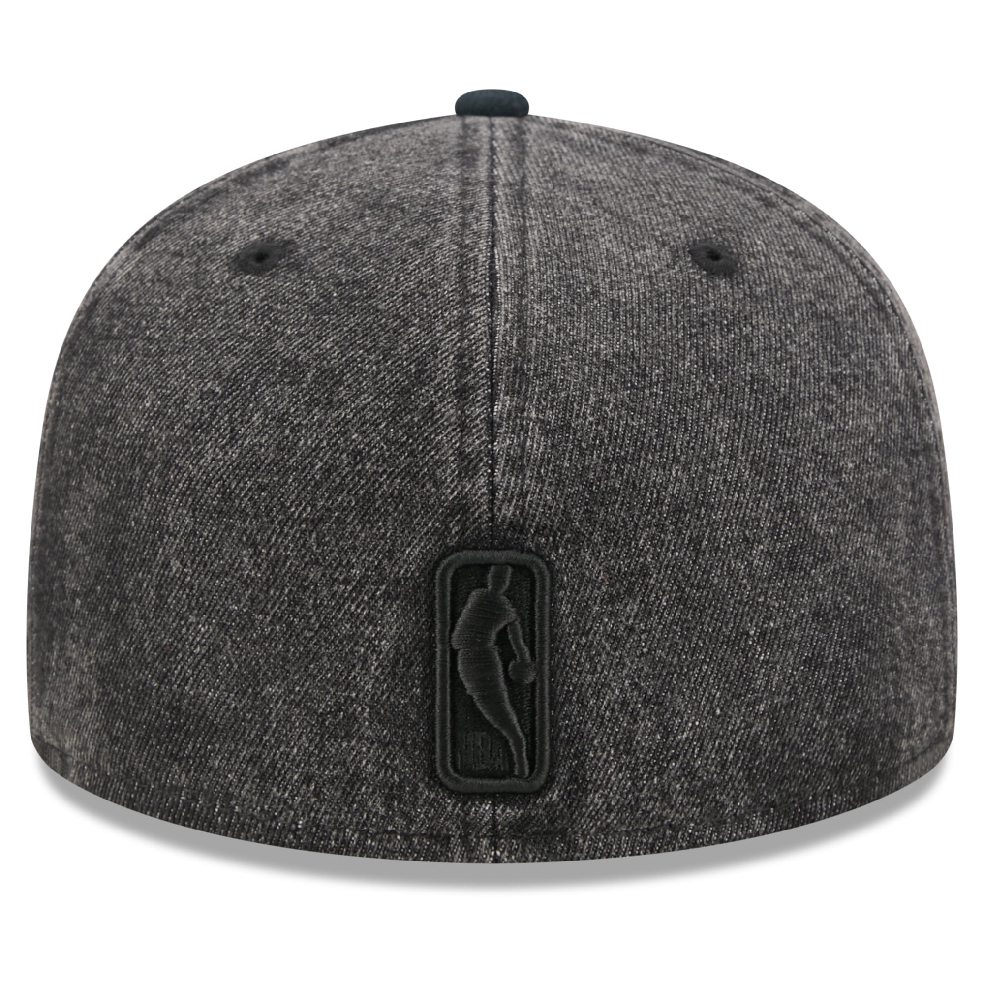 Men's New Era Black York Knicks Washed Denim 59FIFTY Fitted Hat