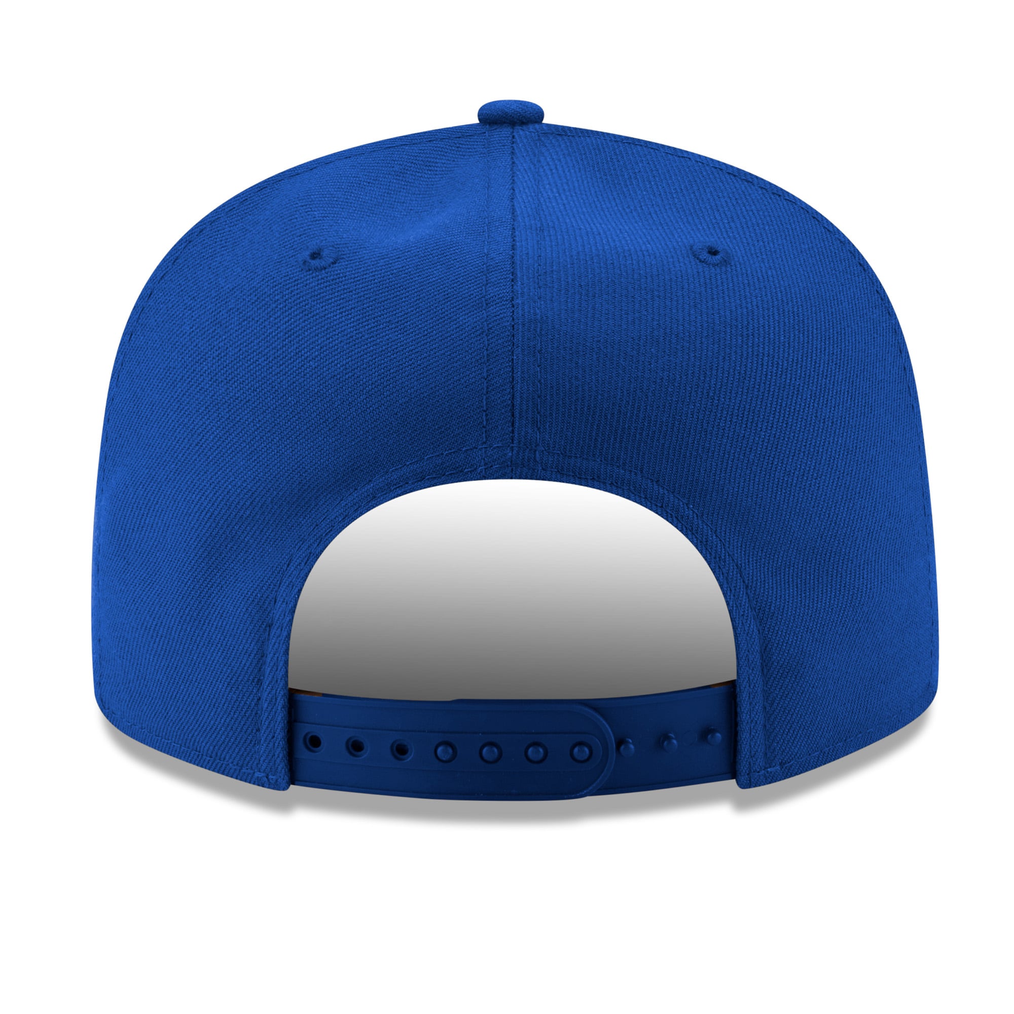 Casquette snapback New Era bleue pour homme New York Knicks, réplique du vestiaire des champions NBA 2026