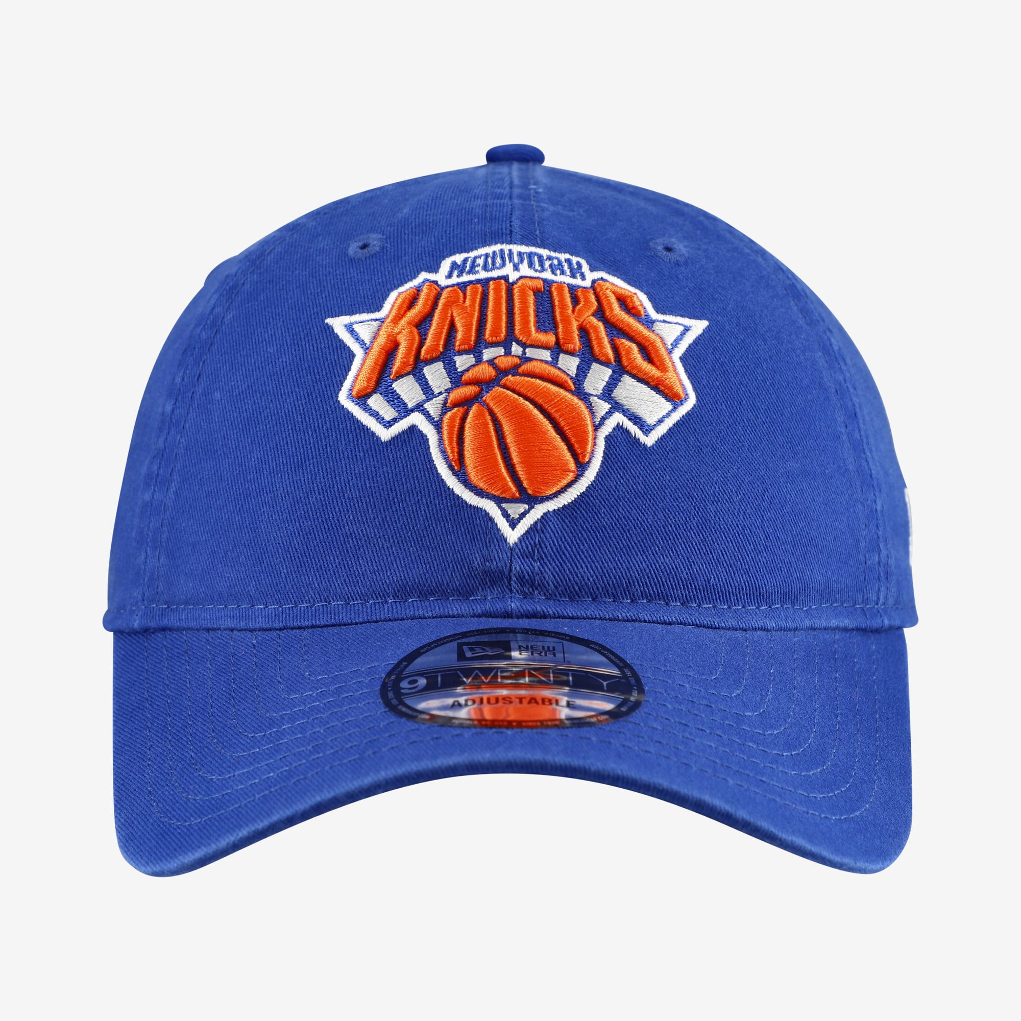 Casquette ajustable New Era bleue pour homme New York Knicks Team 9TWENTY