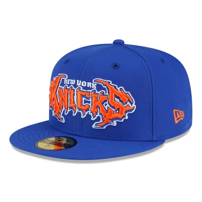  New York Knicks New Era Thrilla 59FIFTY Fitted Hat - Blue