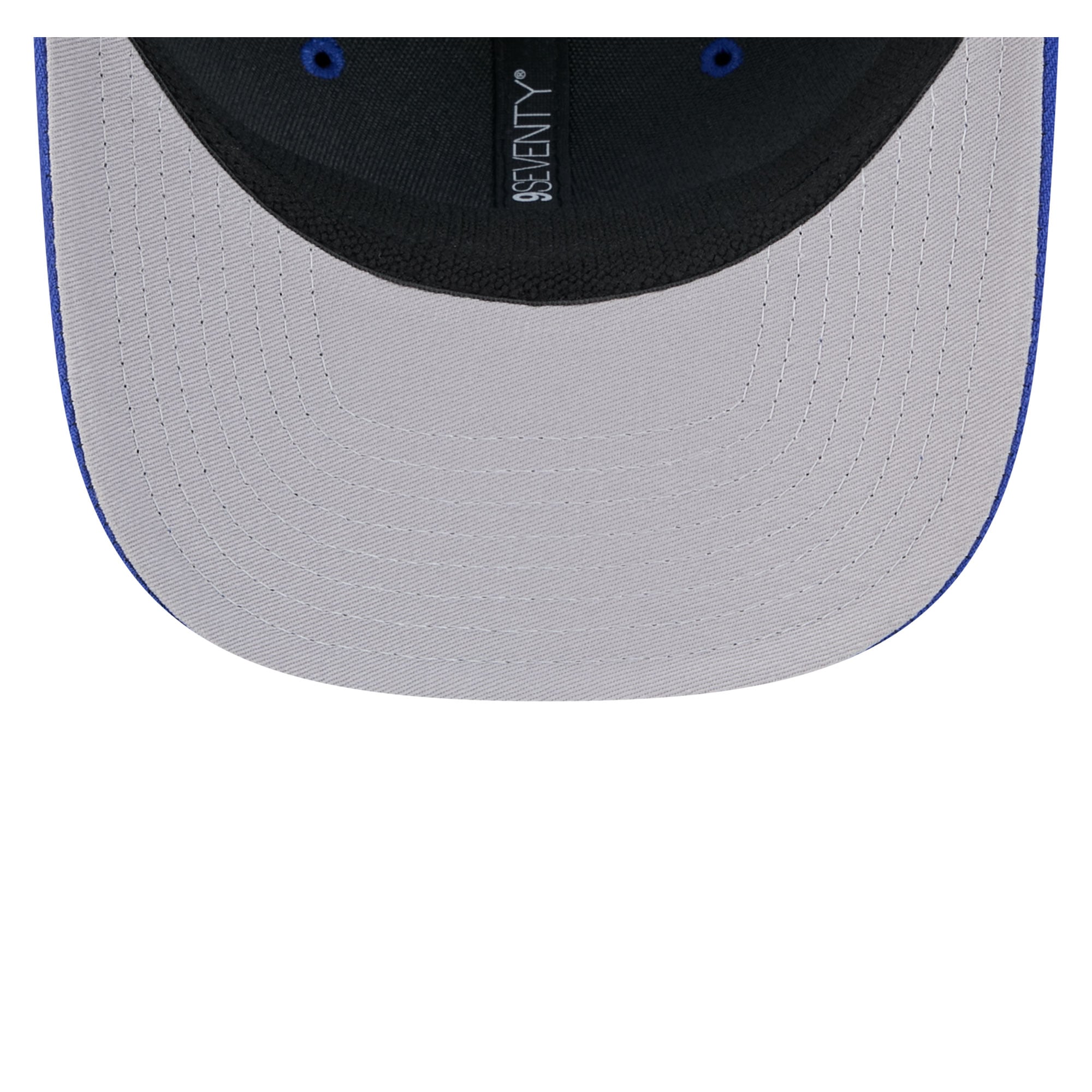 Casquette trucker ajustable New Era bleue New York Knicks 9SEVENTY pour homme