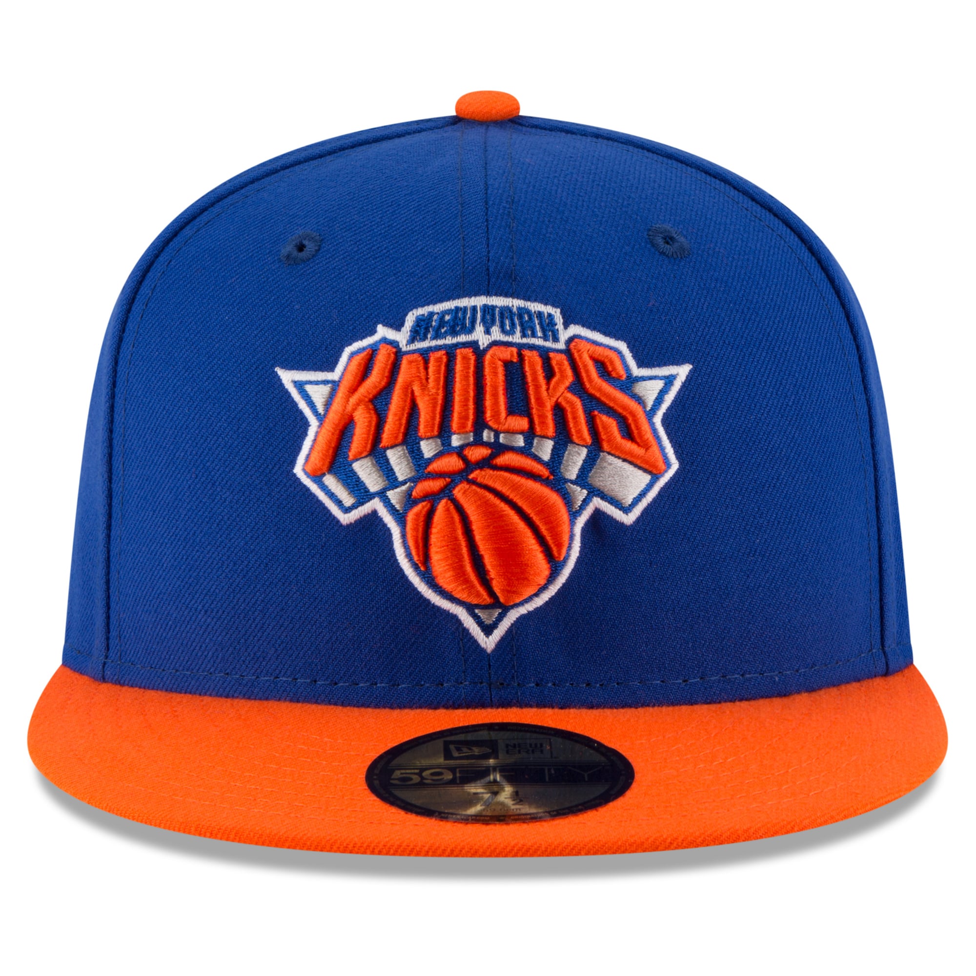 Men's New Era Blue/Orange York Knicks 2026 NBA Finals Champions 59FIFTY Fitted Hat
