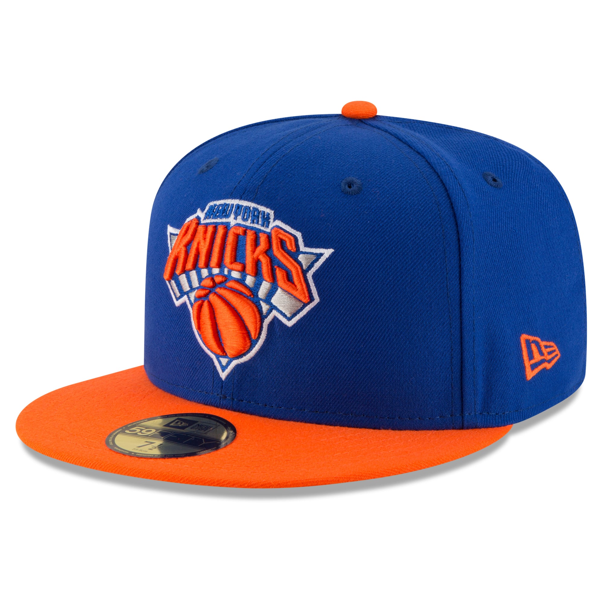 Men's New Era Blue/Orange York Knicks 2026 NBA Finals Champions 59FIFTY Fitted Hat