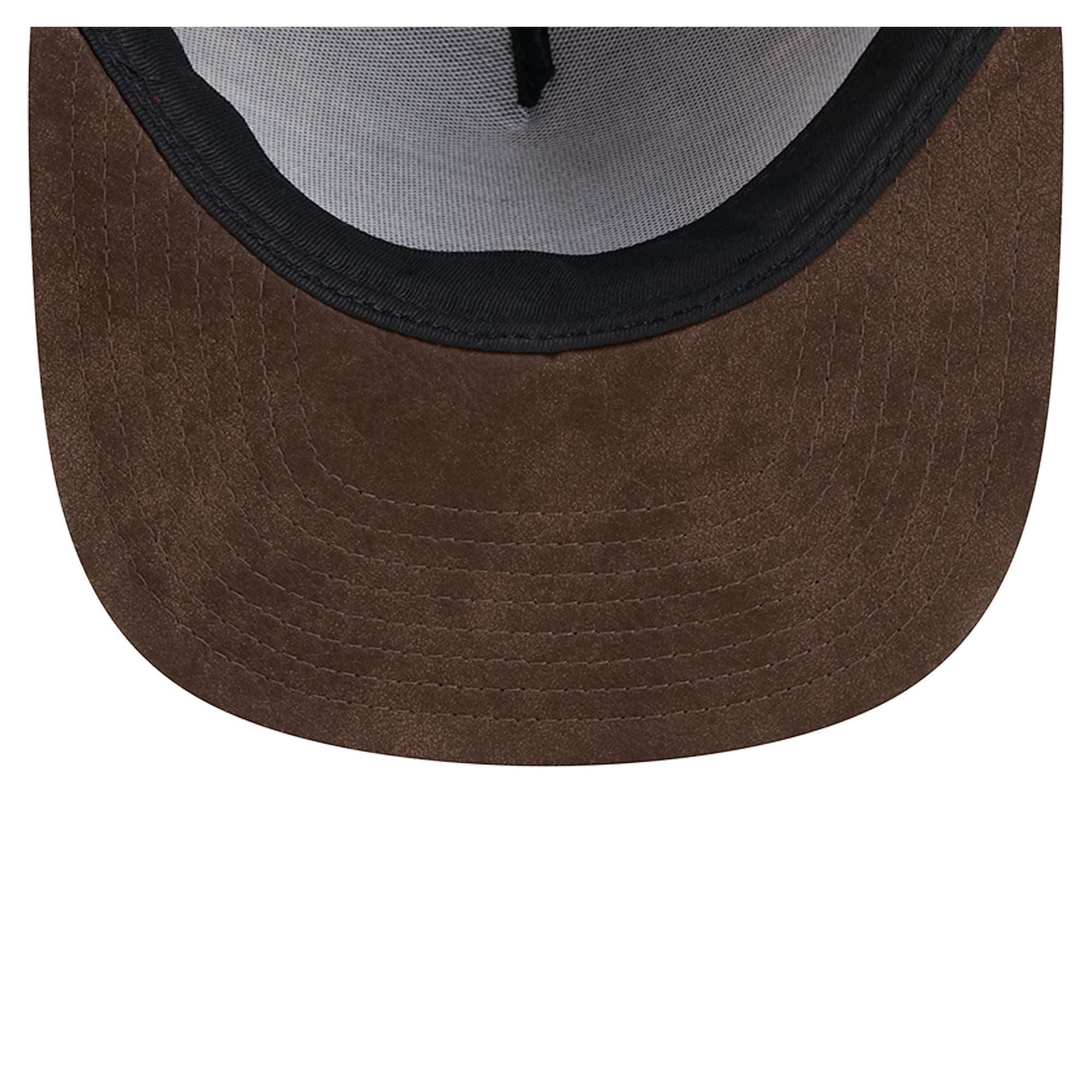 Casquette ajustable New Era marron à carreaux New York Knicks 9FIFTY pour homme