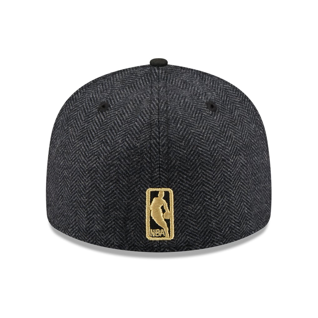 New York Knicks New Era Faux Wool 59FIFTY Fitted Hat - Charcoal/Black