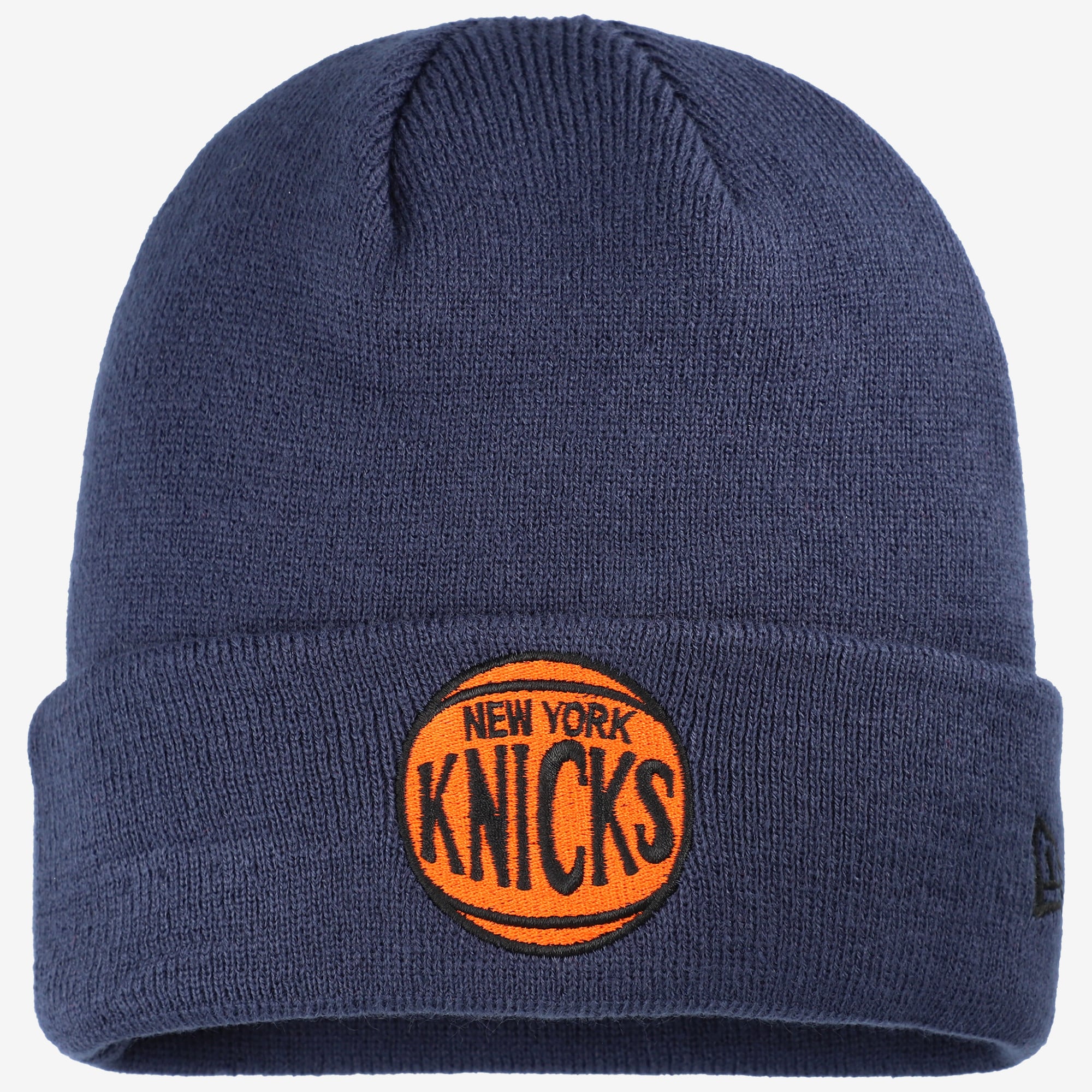 Bonnet à revers New Era bleu marine New York Knicks pour homme