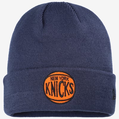 New York Knicks New Era Cuffed Knit Hat - Navy