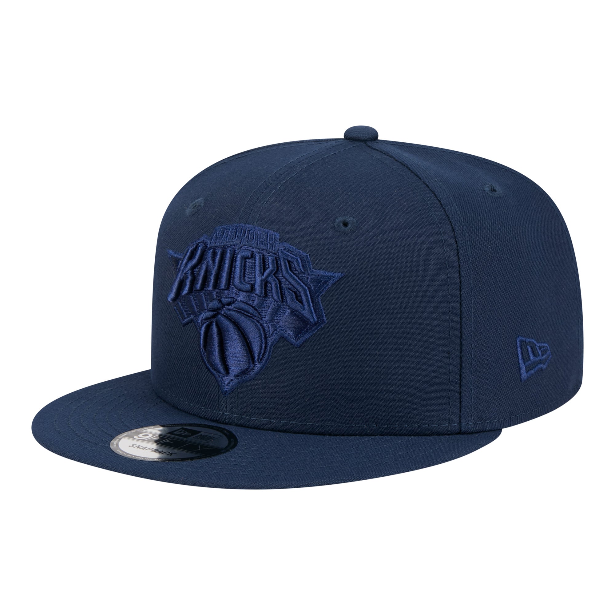 Men's New York Knicks New Era Navy Tonal Color Pack 9FIFTY Snapback Hat