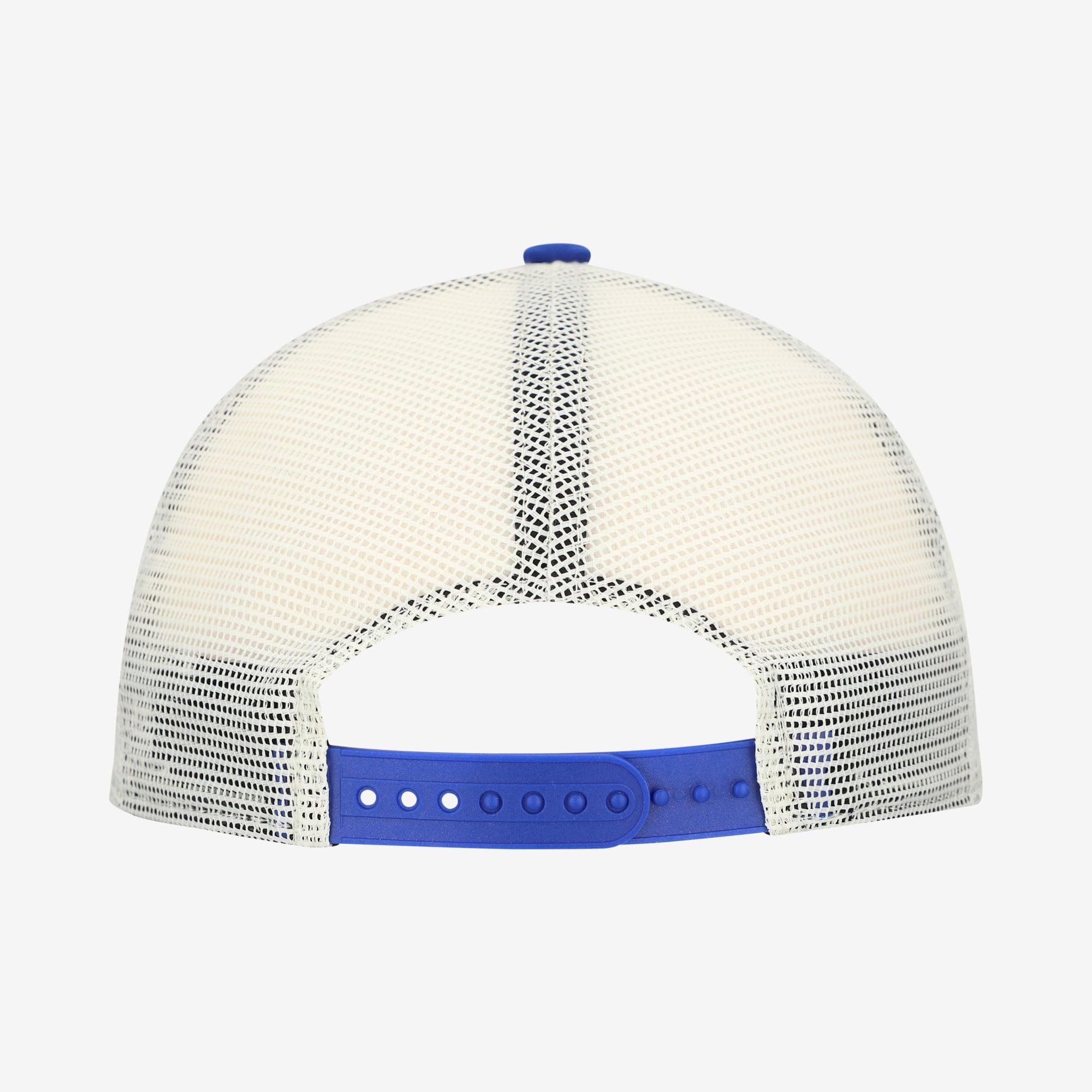 Men's New Era Off White New York Knicks Layered Patch 19TWENTY Adjustable Hat