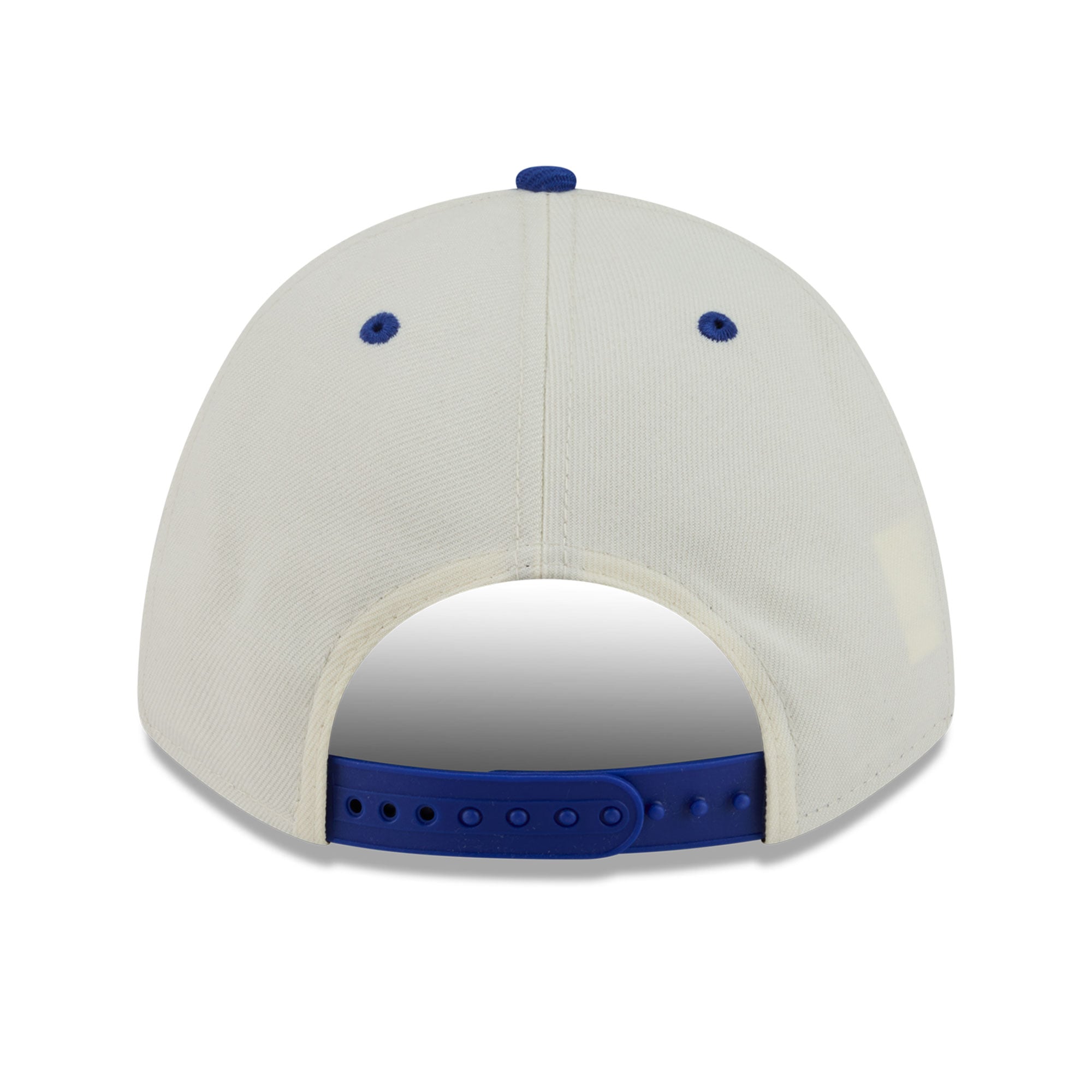 Casquette ajustable New Era blanche New York Knicks Arch 9FORTY A-Frame M-Crown pour homme