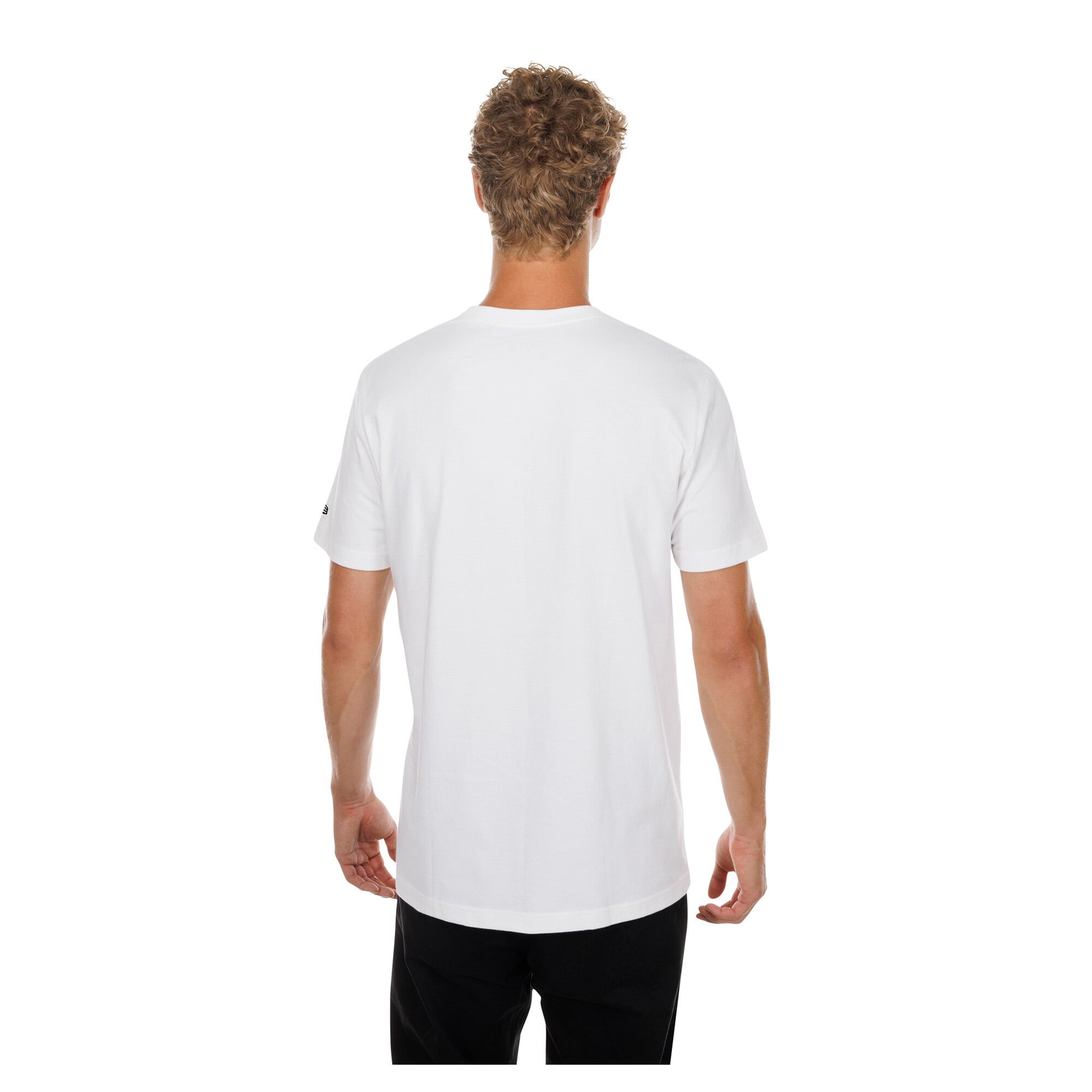 T-shirt New Era blanc pour homme avec logo York Knicks