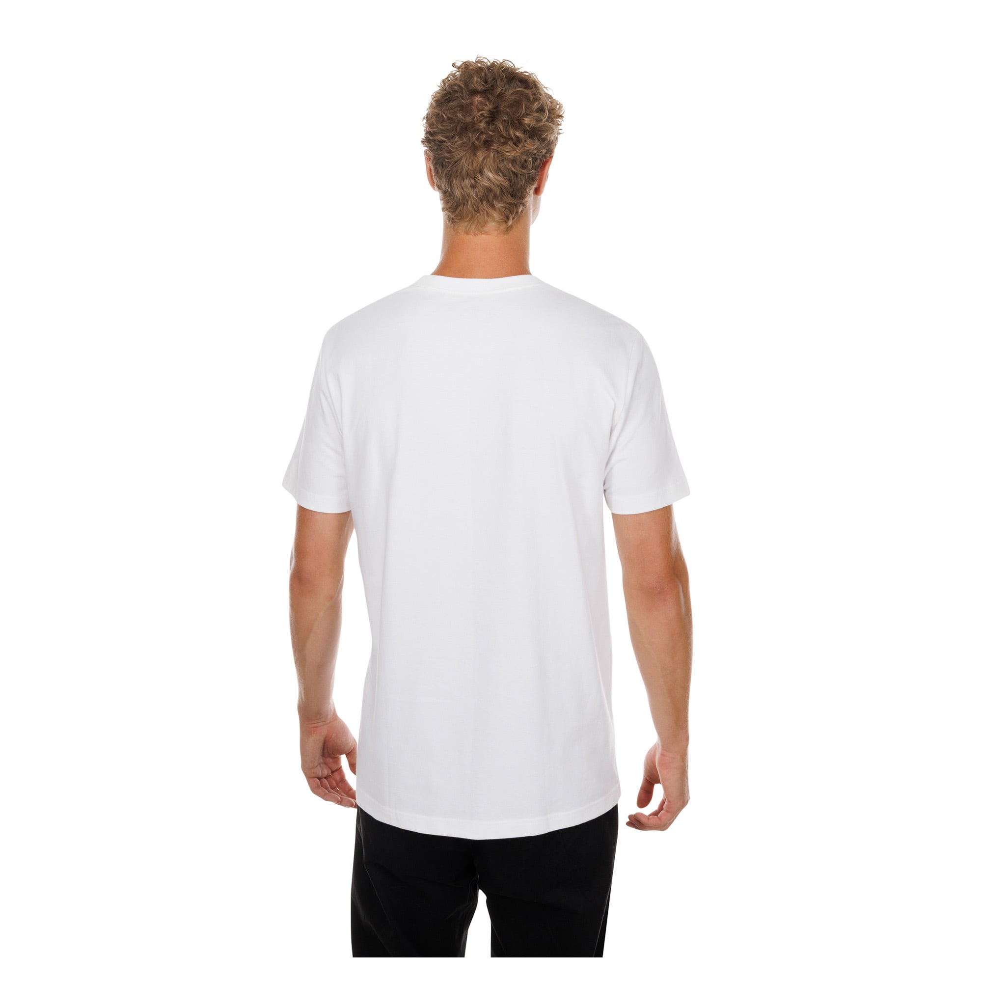 T-shirt New Era blanc pour homme York Knicks Lifestyle Capsule Basketball on Fire