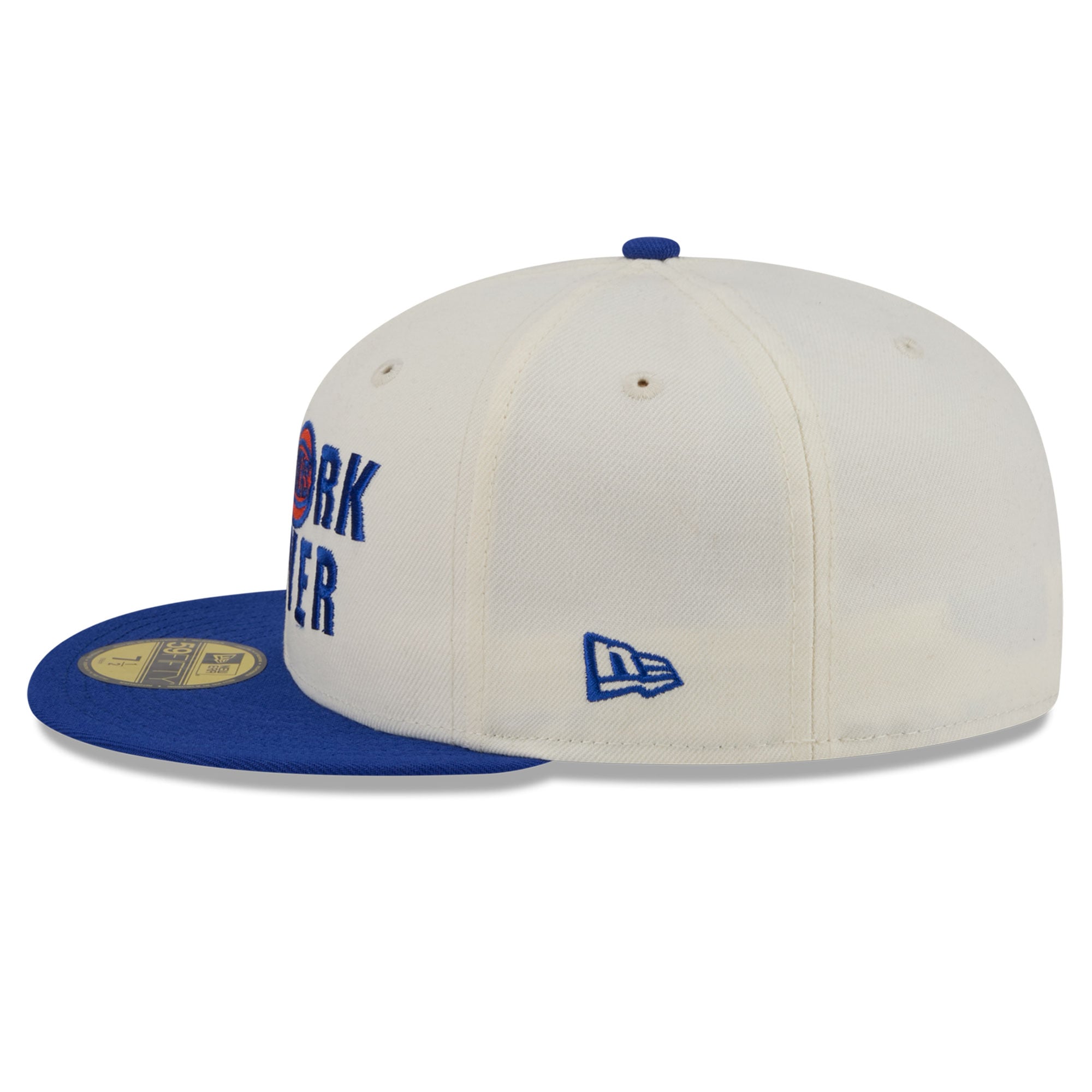 Men's New Era White York Knicks NY Forever 59FIFTY Fitted Hat