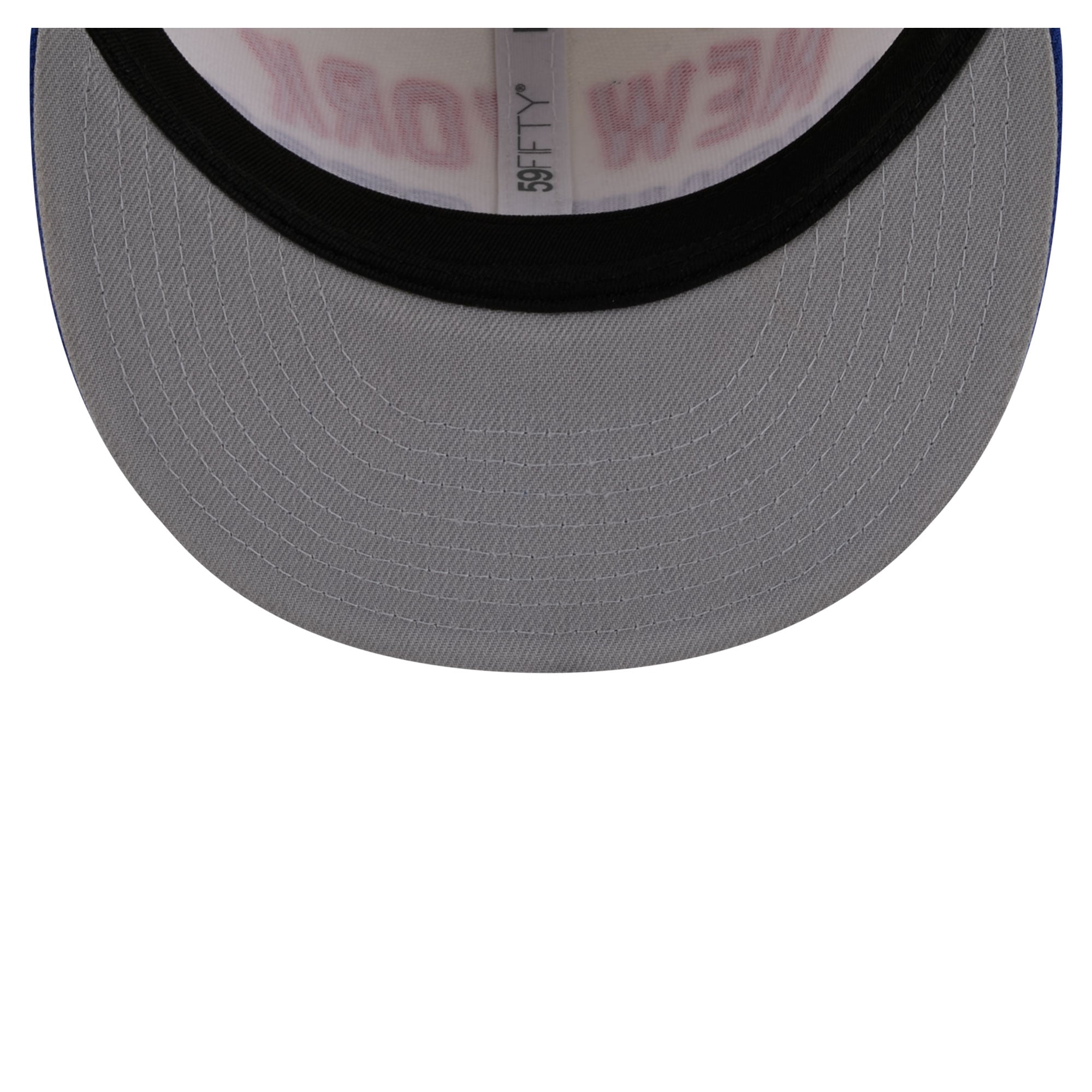 Men's New Era White York Knicks NY Won't Stop Chrome 59FIFTY Fitted Hat