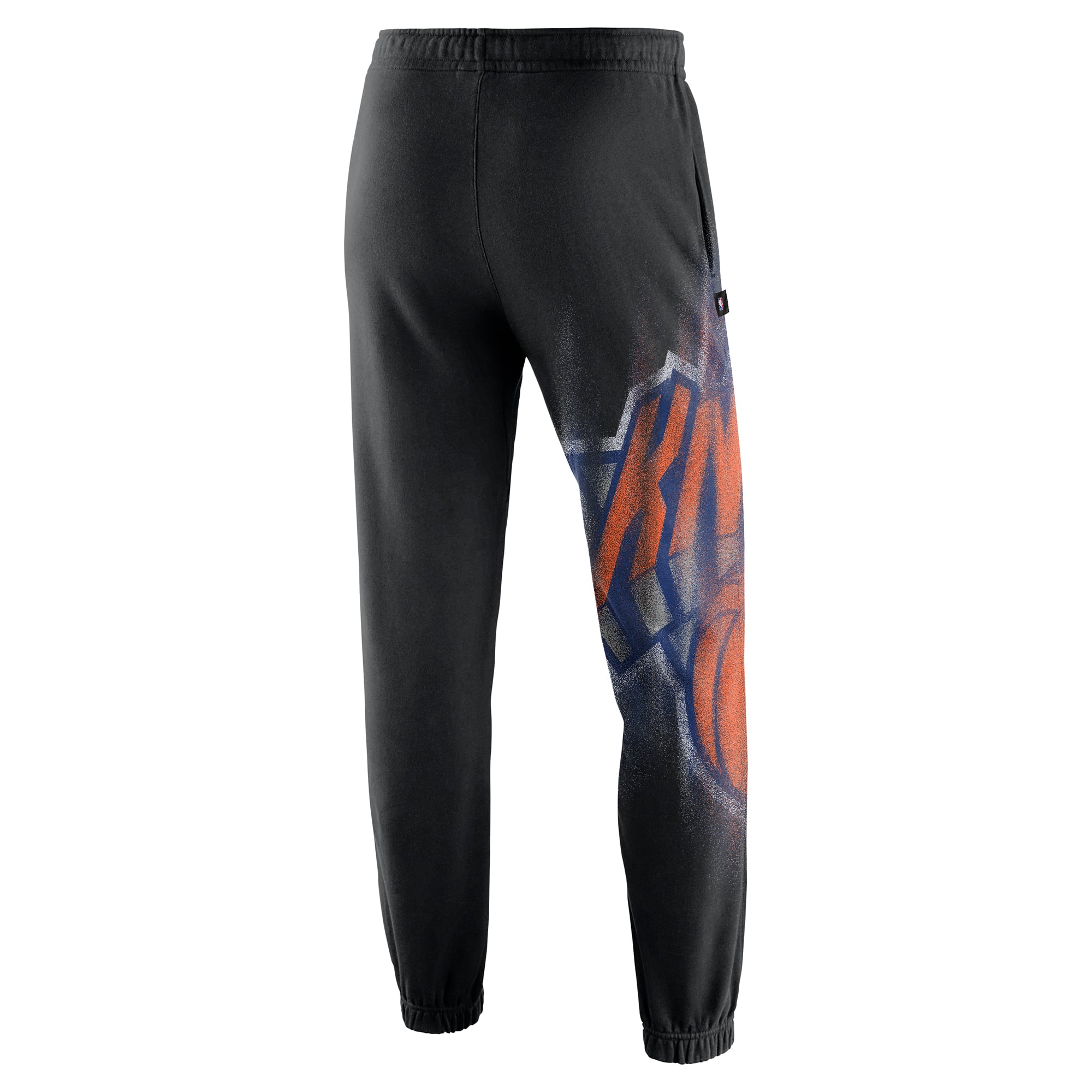 Pantalon de survêtement fuselé Nike New York Knicks 2026 Standard Issue Icon Fleece noir pour homme