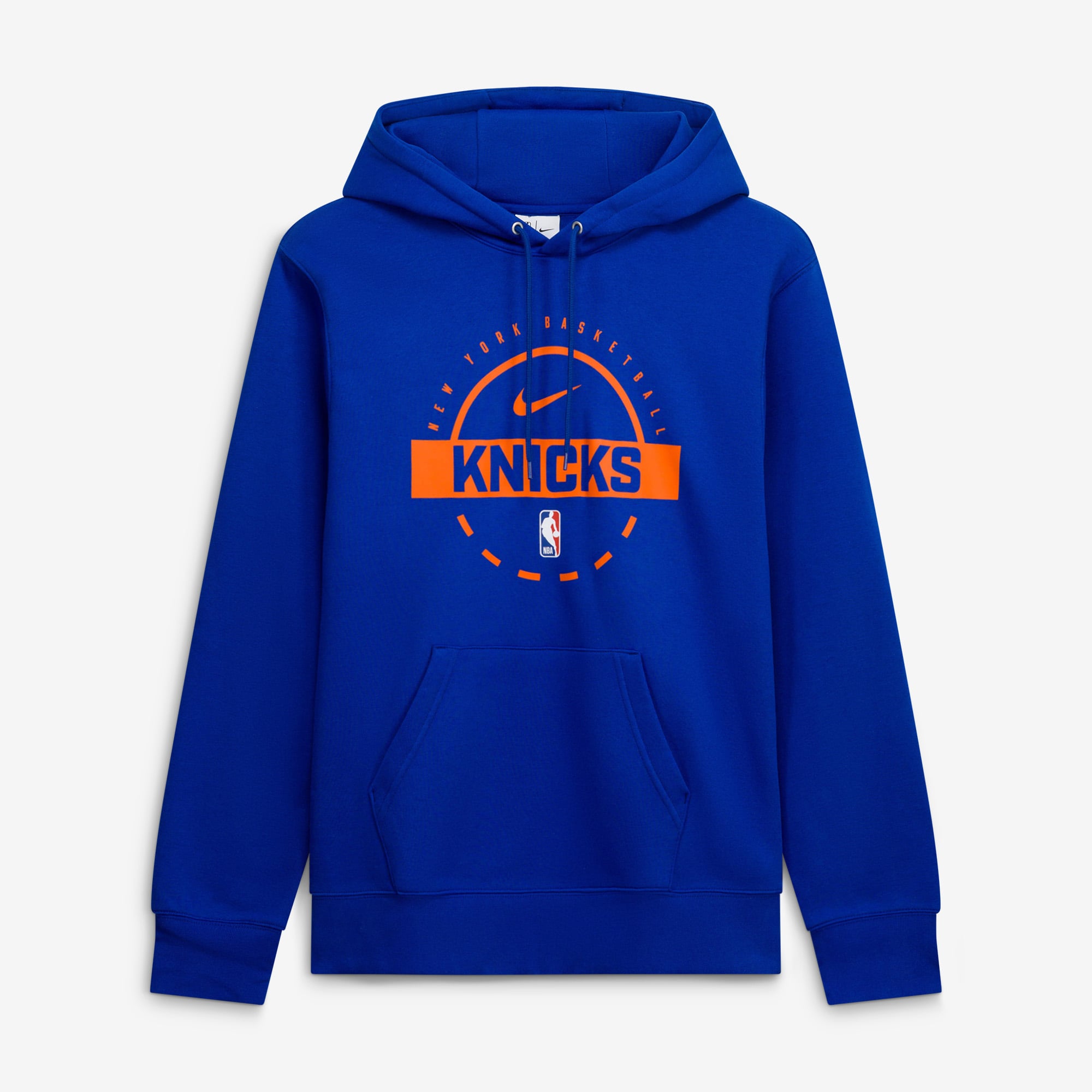 Sweat à capuche Nike bleu New York Knicks 2025/26 Authentic Practice Club pour homme