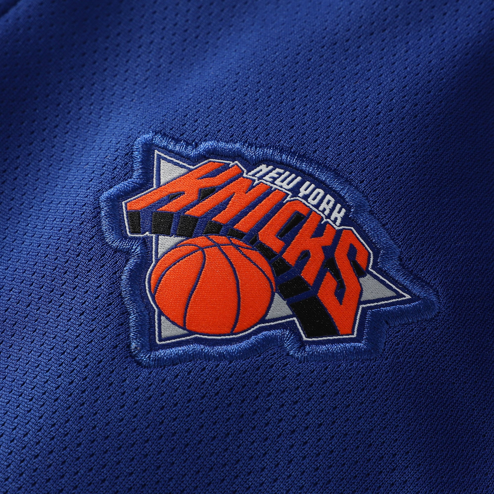 Men's Nike  Blue New York Knicks 2025/26 City Edition Remix Authentic Coaches Dri-FIT Half-Zip Top