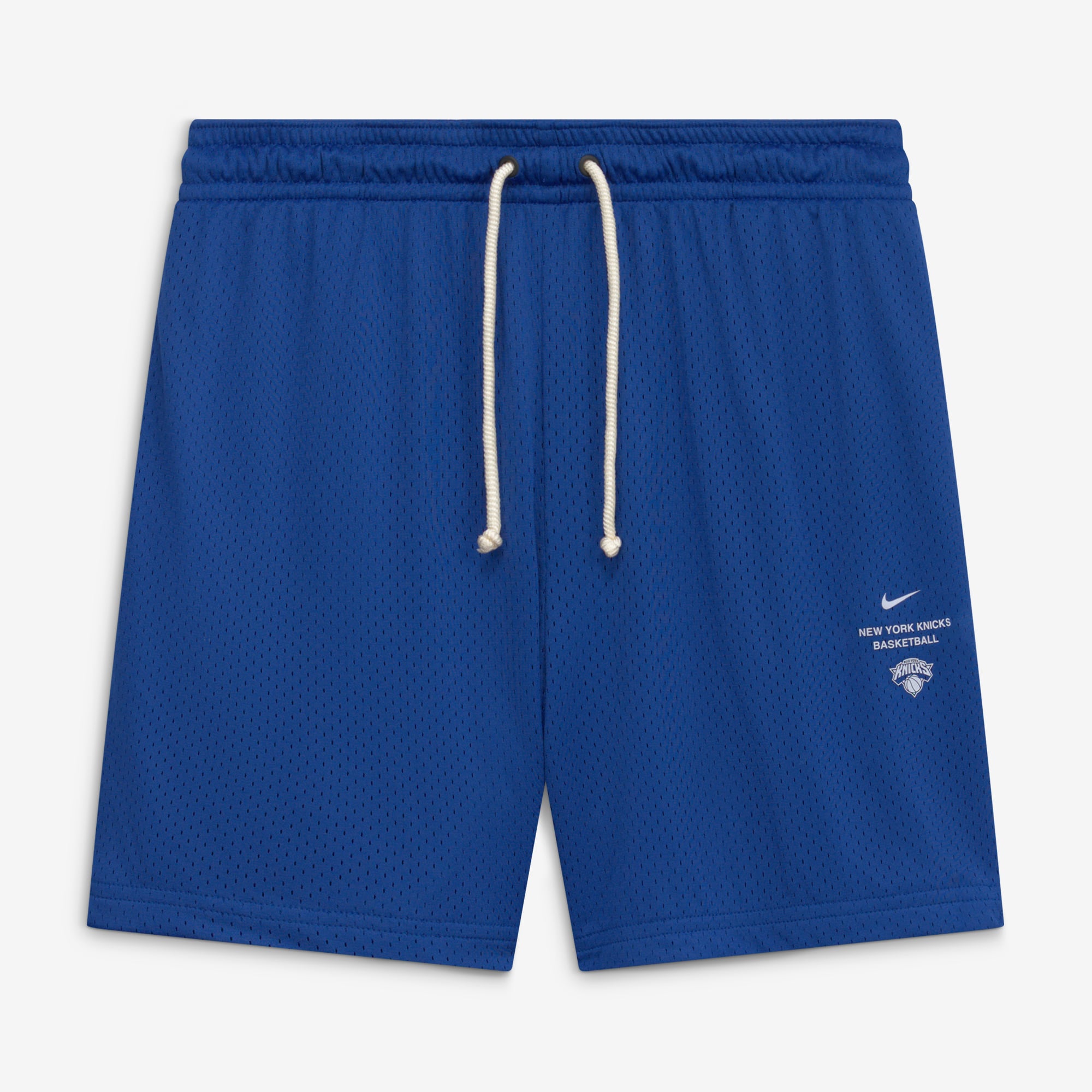Short d'entraînement Nike bleu New York Knicks 2026 Standard Issue pour homme