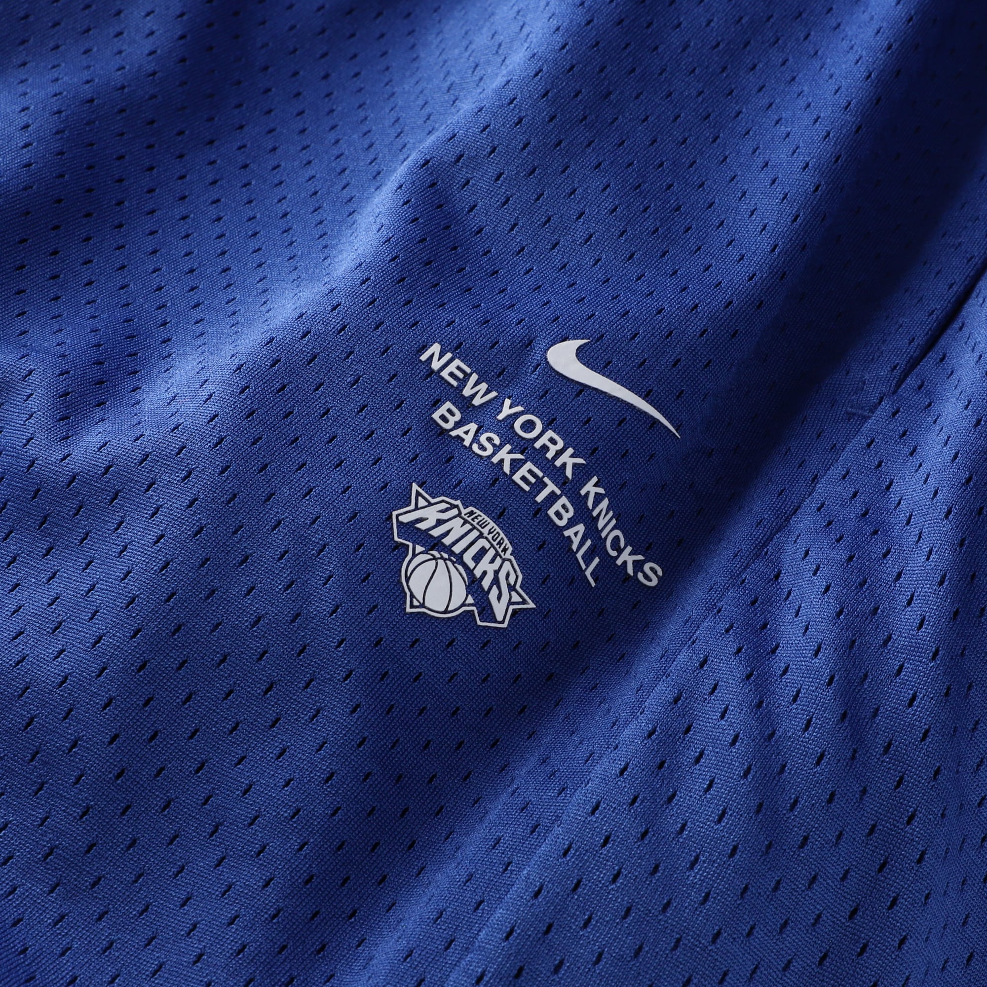 Short d'entraînement Nike bleu New York Knicks 2026 Standard Issue pour homme