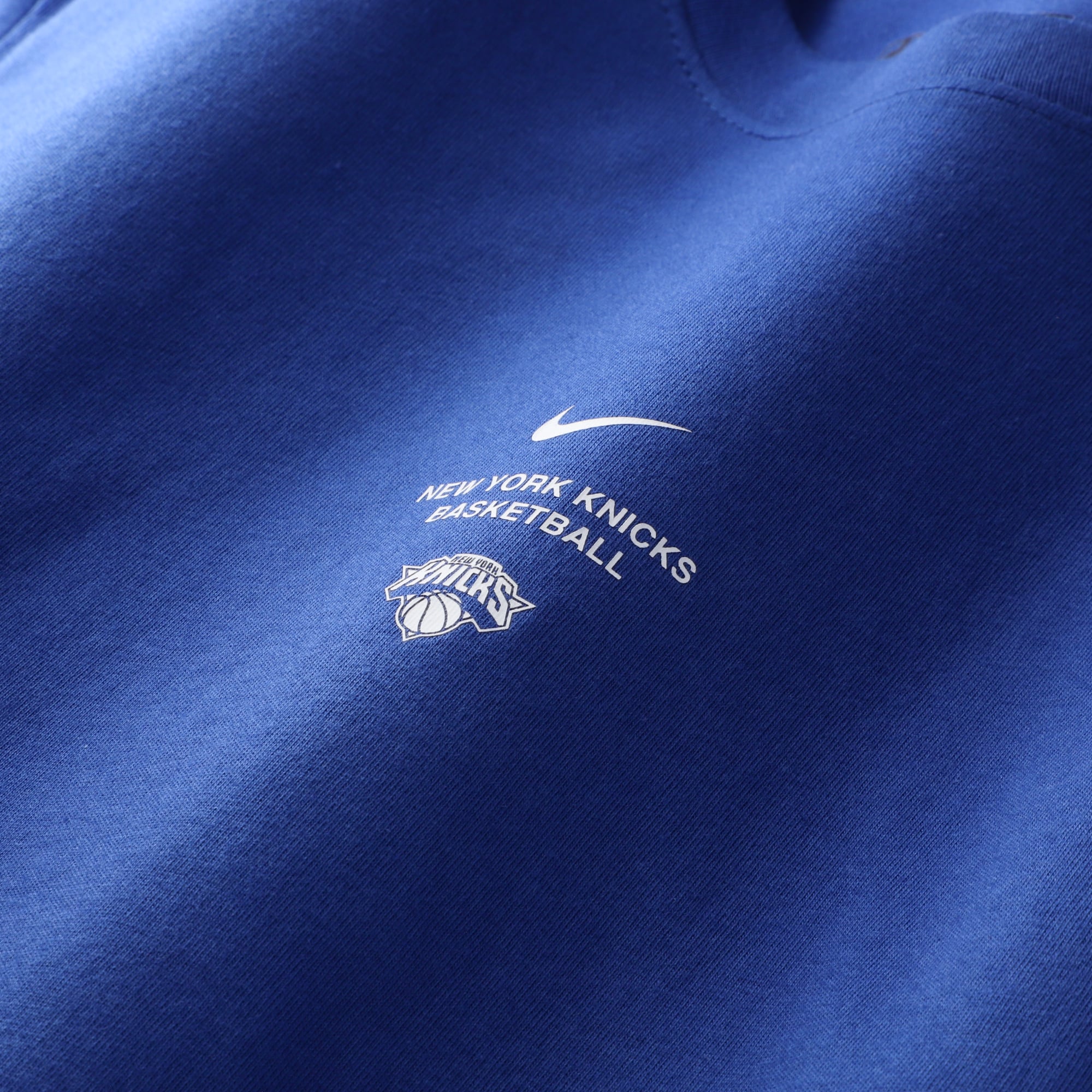 T-shirt d'entraînement Nike bleu New York Knicks 2026 Standard Issue pour homme