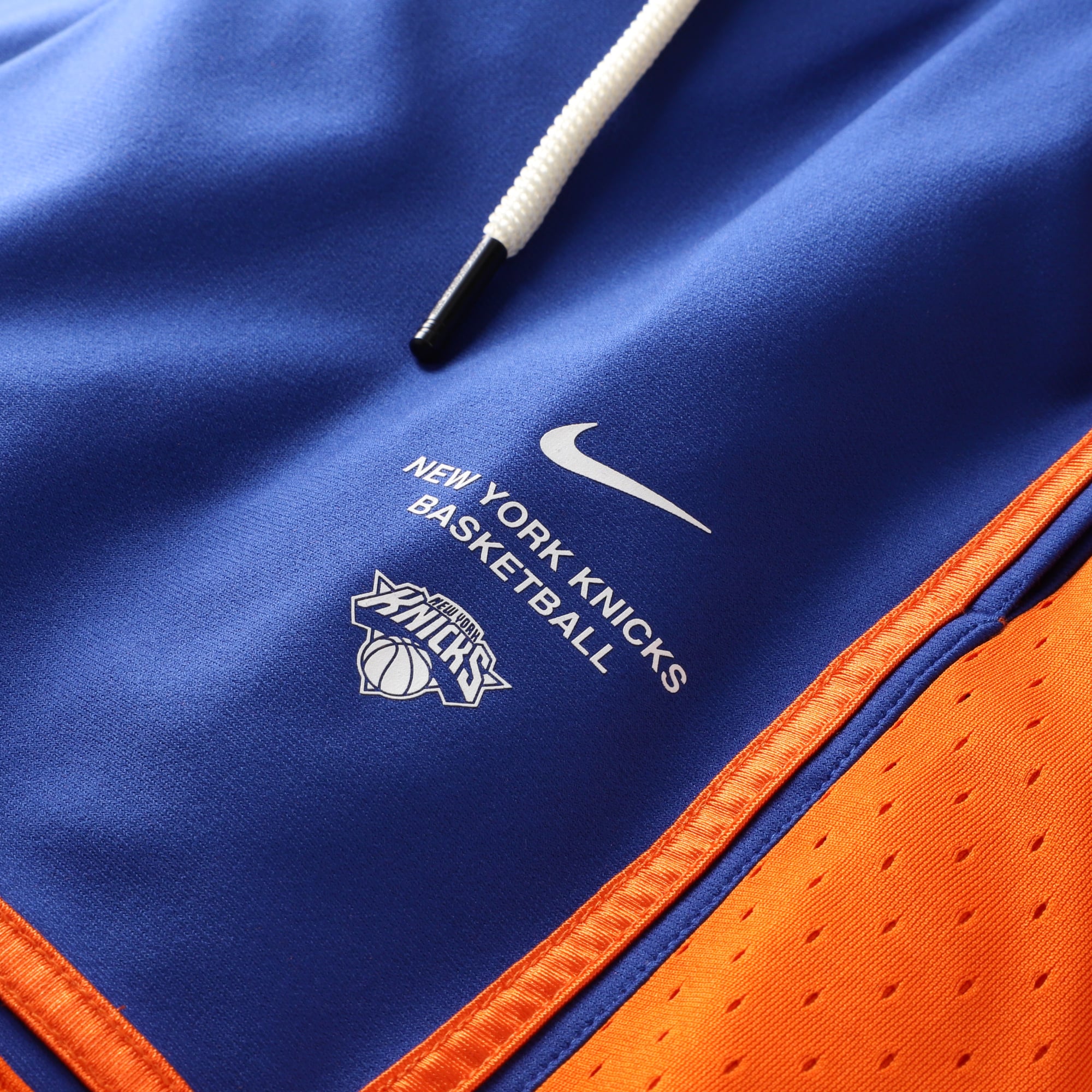 Short de match Nike bleu New York Knicks 2026 Standard Issue pour homme