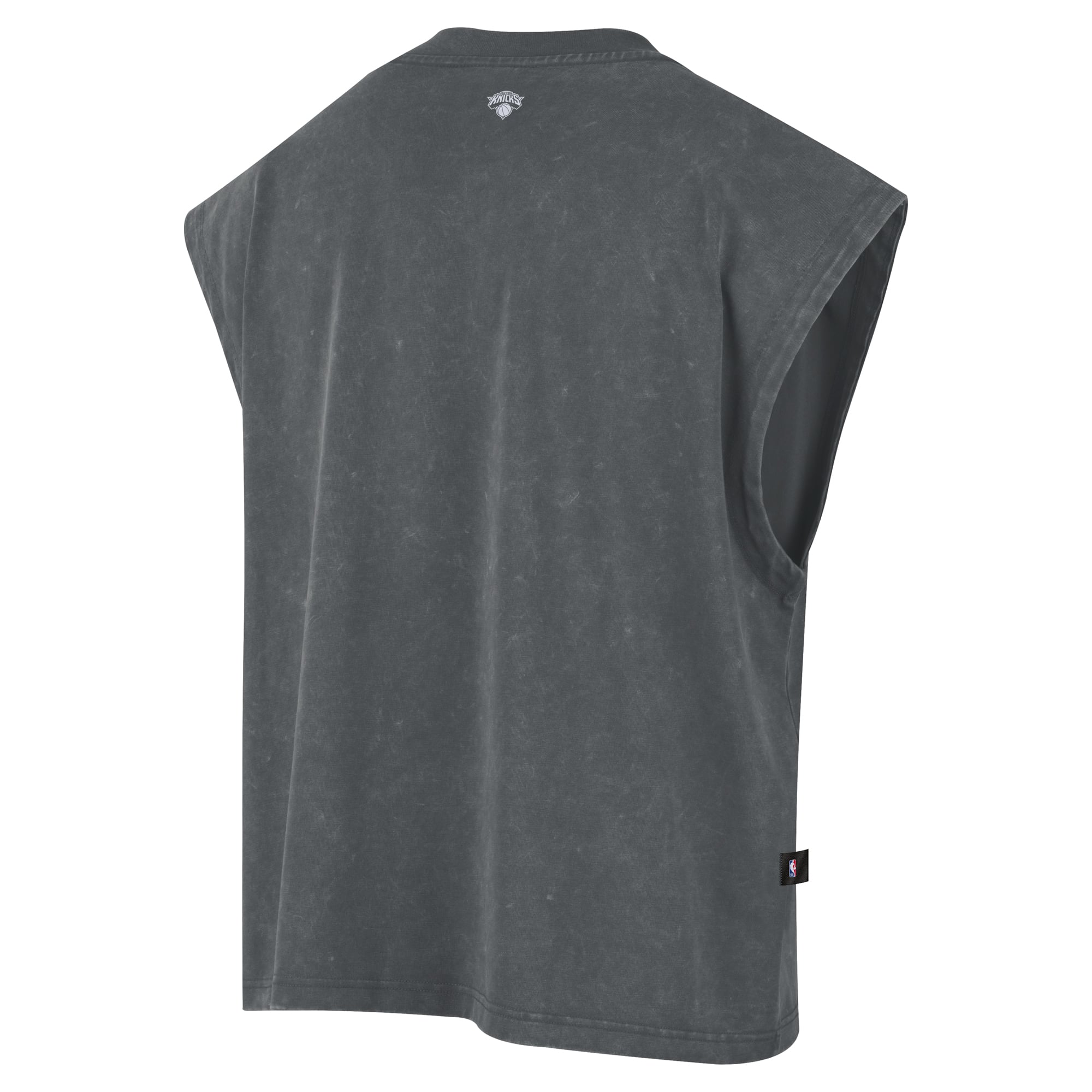 Débardeur d'avant-match Nike Charcoal New York Knicks 2026 Standard Issue pour homme