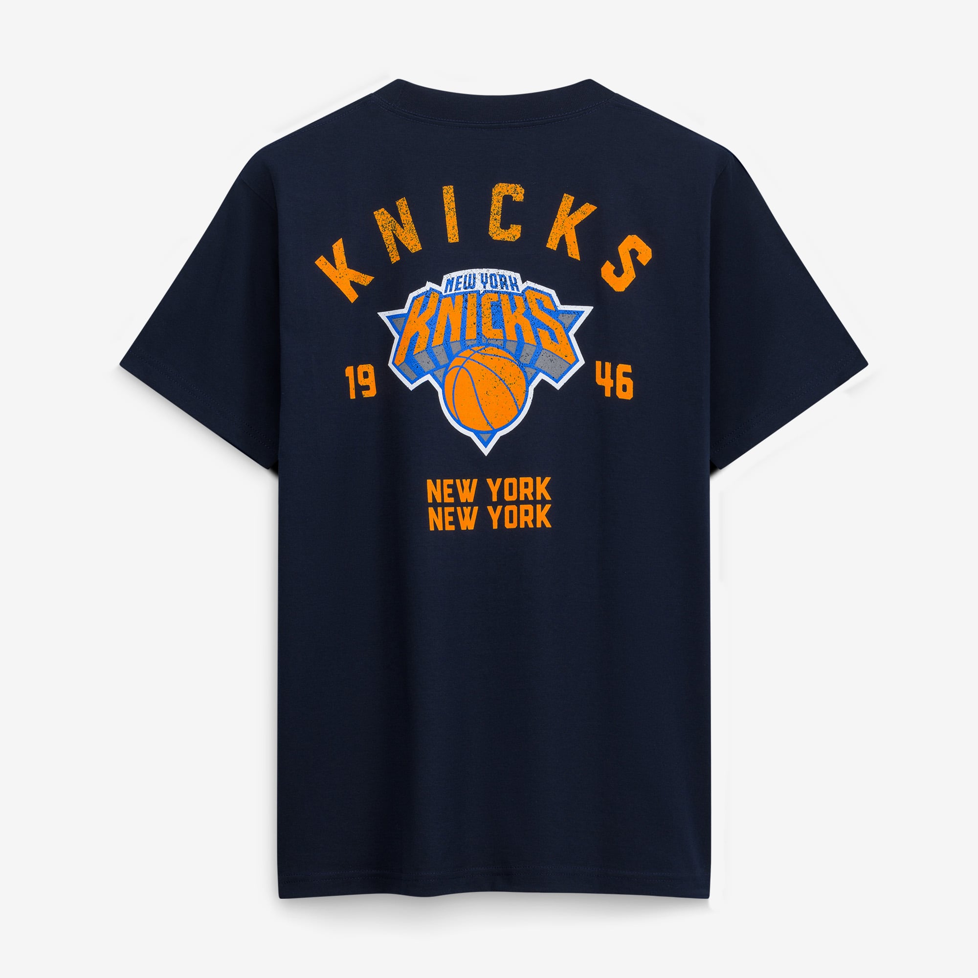 T-shirt urbain épais Stadium Essentials bleu marine New York Knicks Get Back pour homme