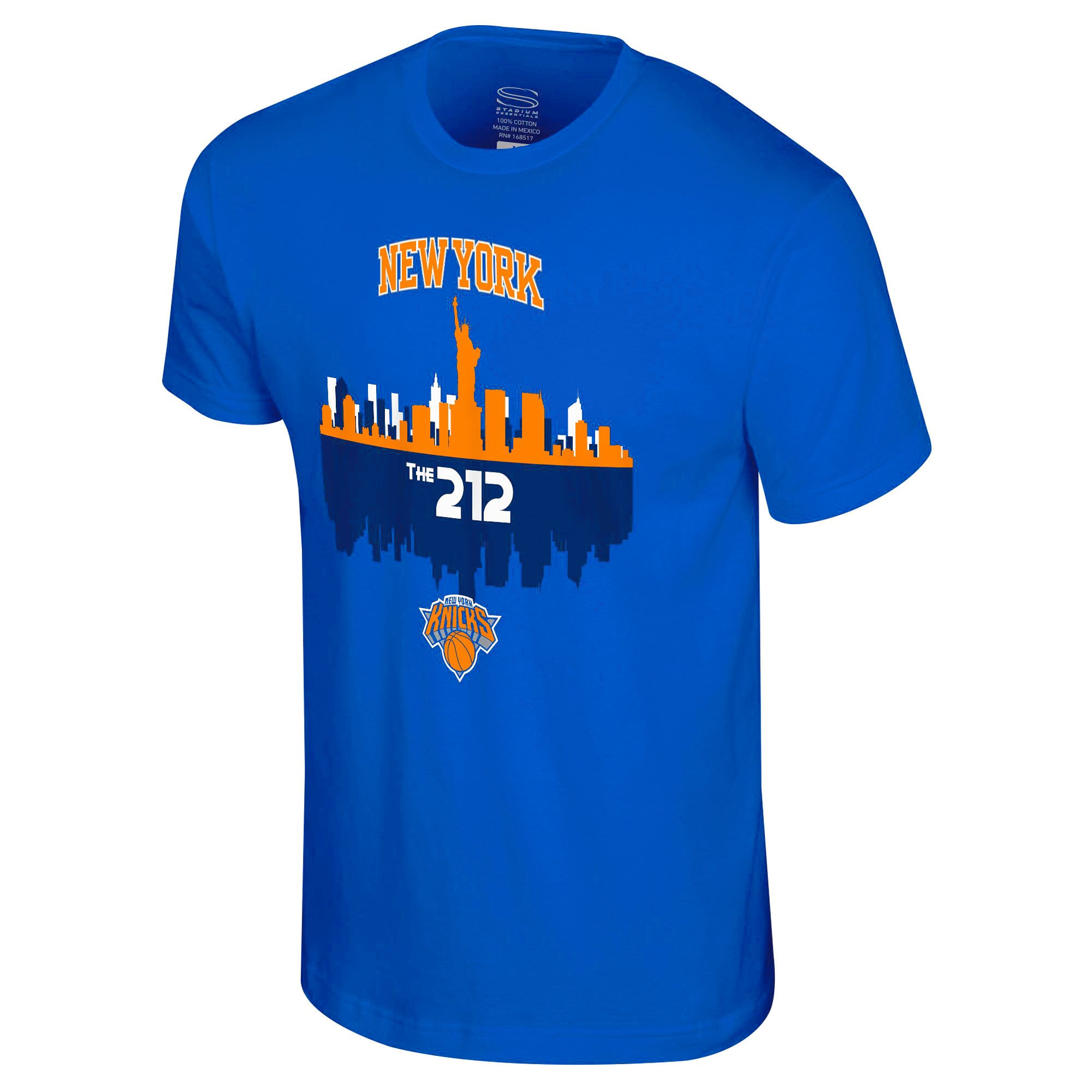 T-shirt Stadium Essentials Royal New York Knicks Cities pour homme