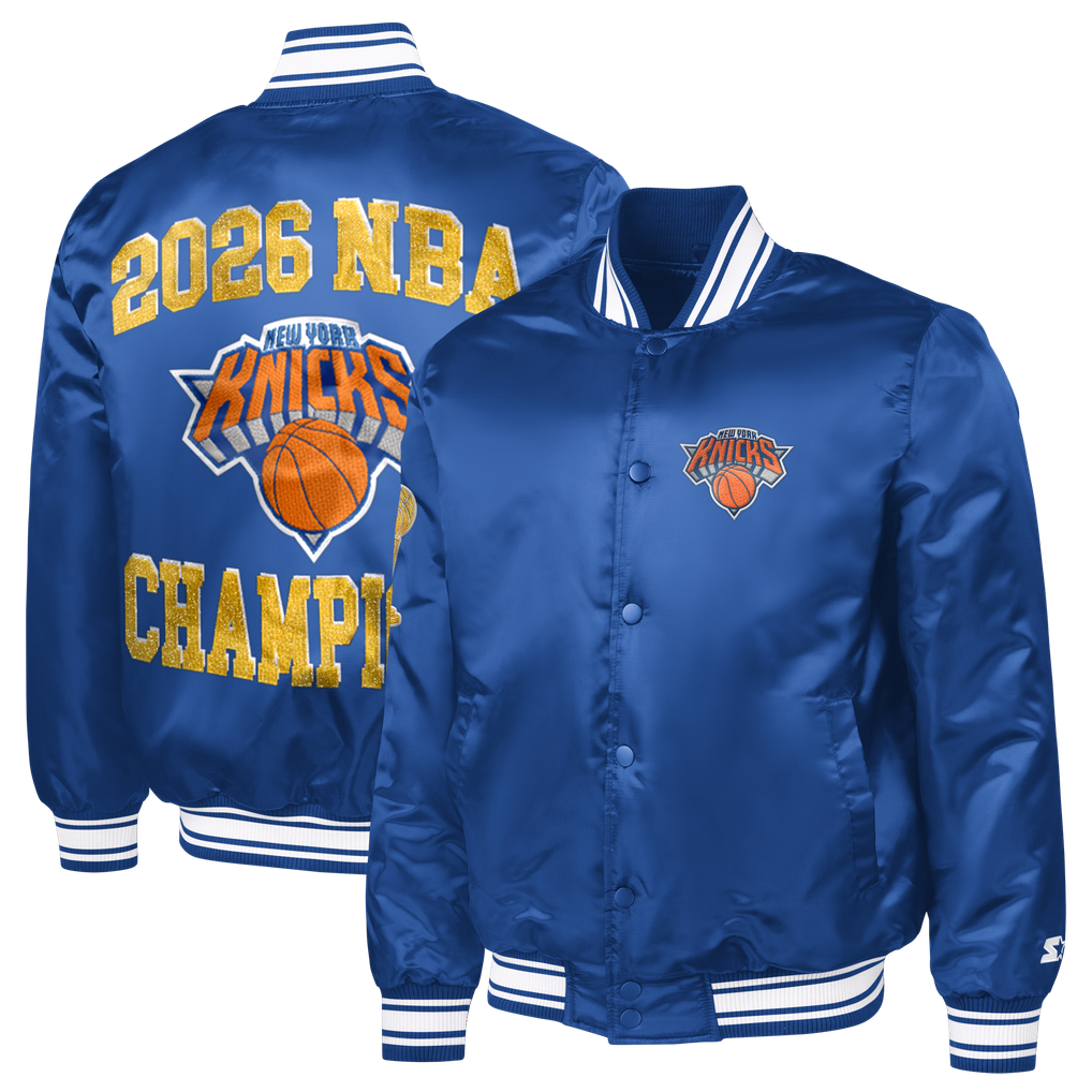 メンズ スターター ブルー ニューヨーク・ニックス 2026 NBAファイナル 
