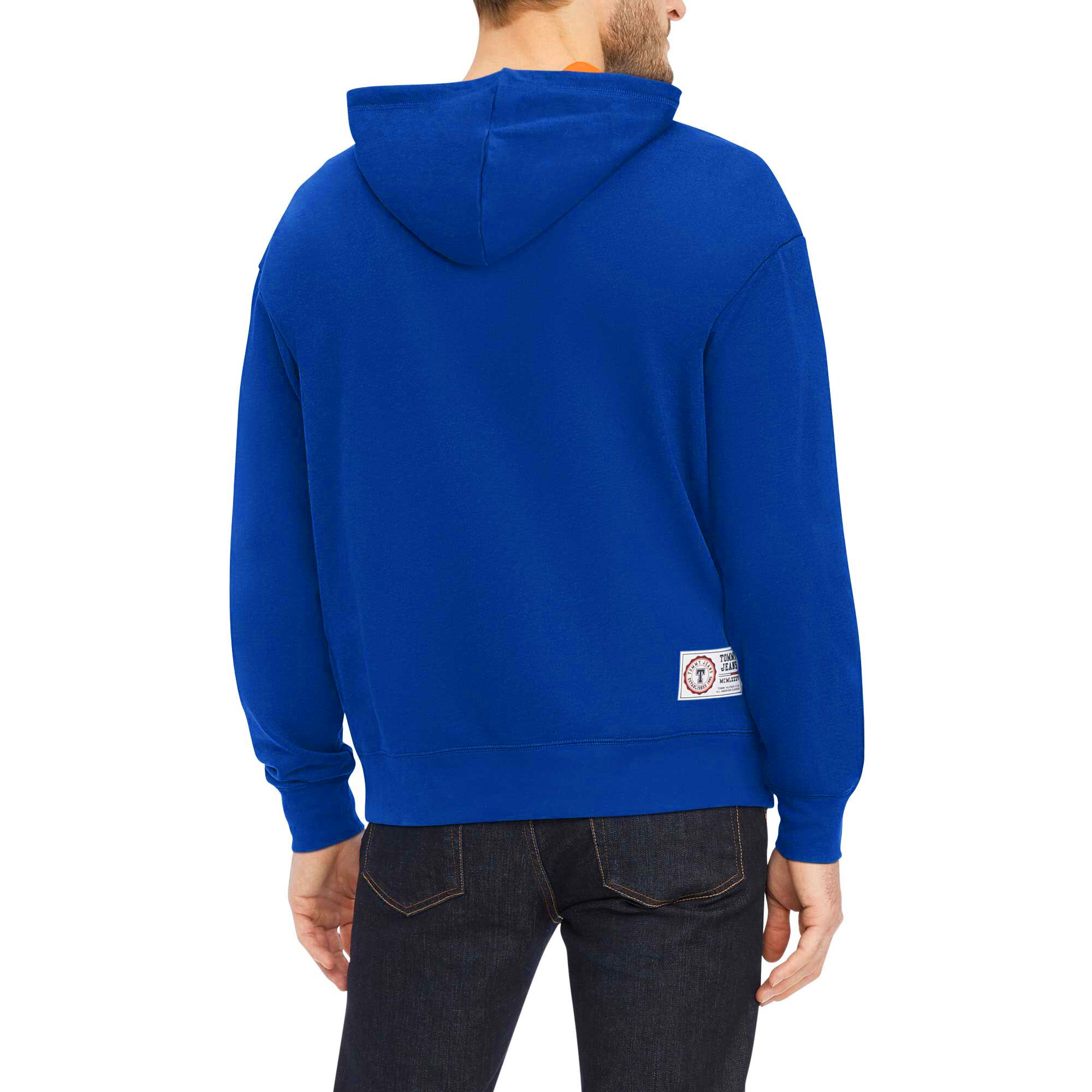 Sweat à capuche bleu Tommy Jeans New York Knicks Greyson pour hommes