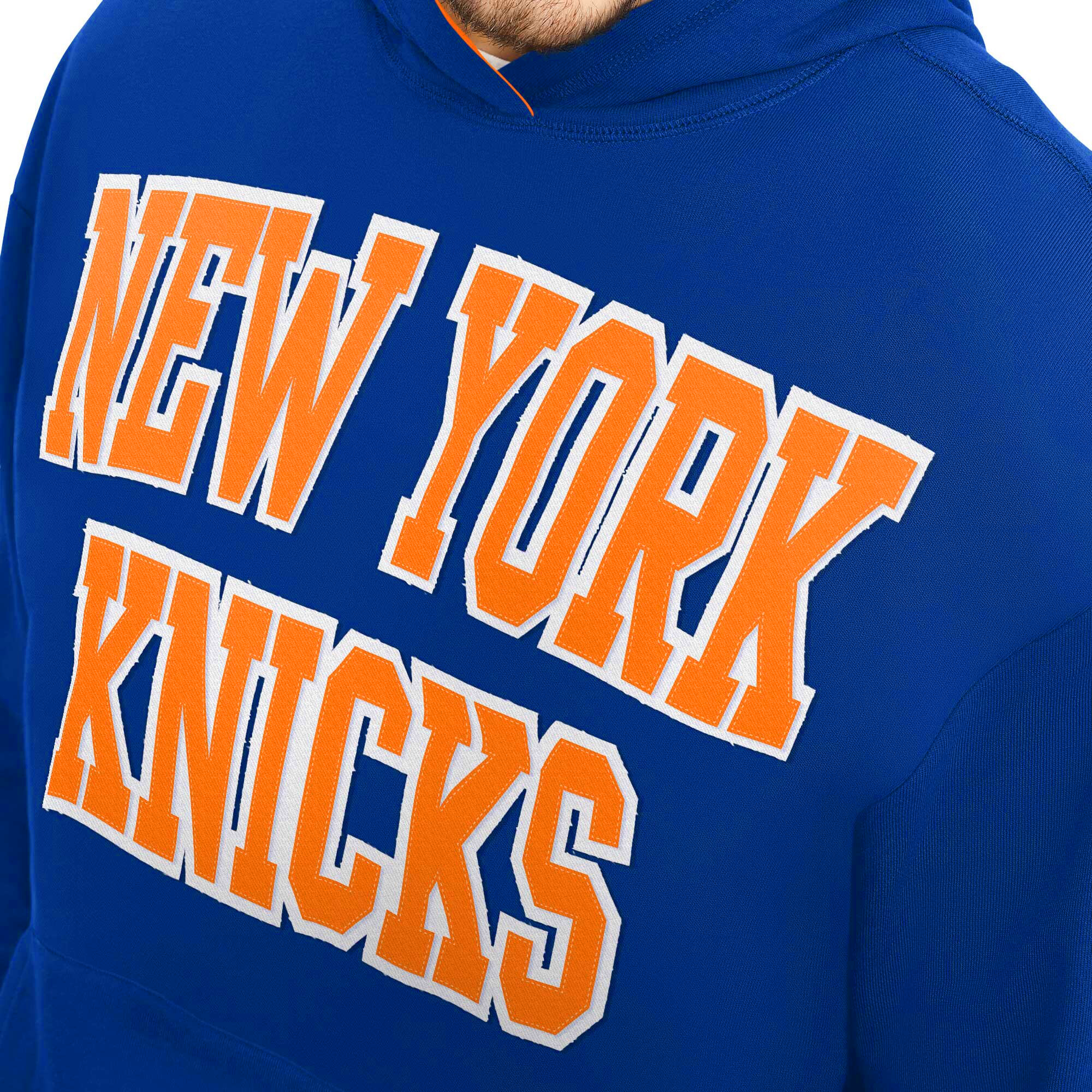 Sweat à capuche bleu Tommy Jeans New York Knicks Greyson pour hommes