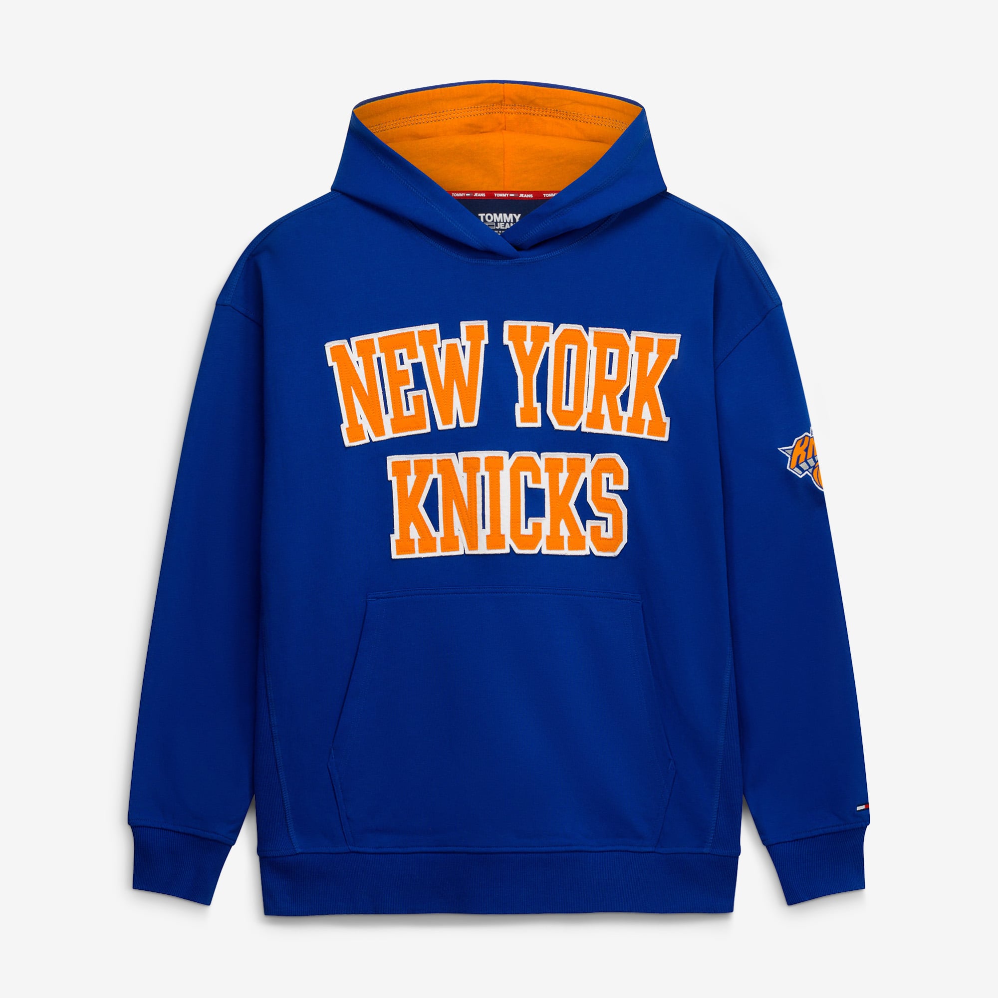 Sweat à capuche bleu Tommy Jeans New York Knicks Greyson pour hommes