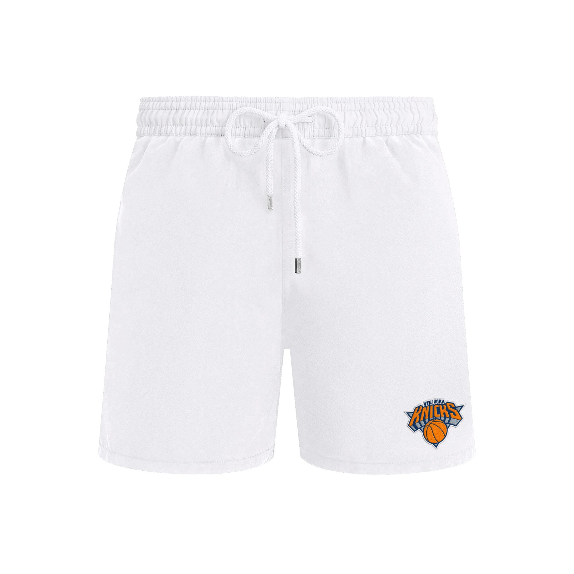 Maillot de bain Vilebrequin pour homme la marque G-III, blanc, New York Knicks, uni