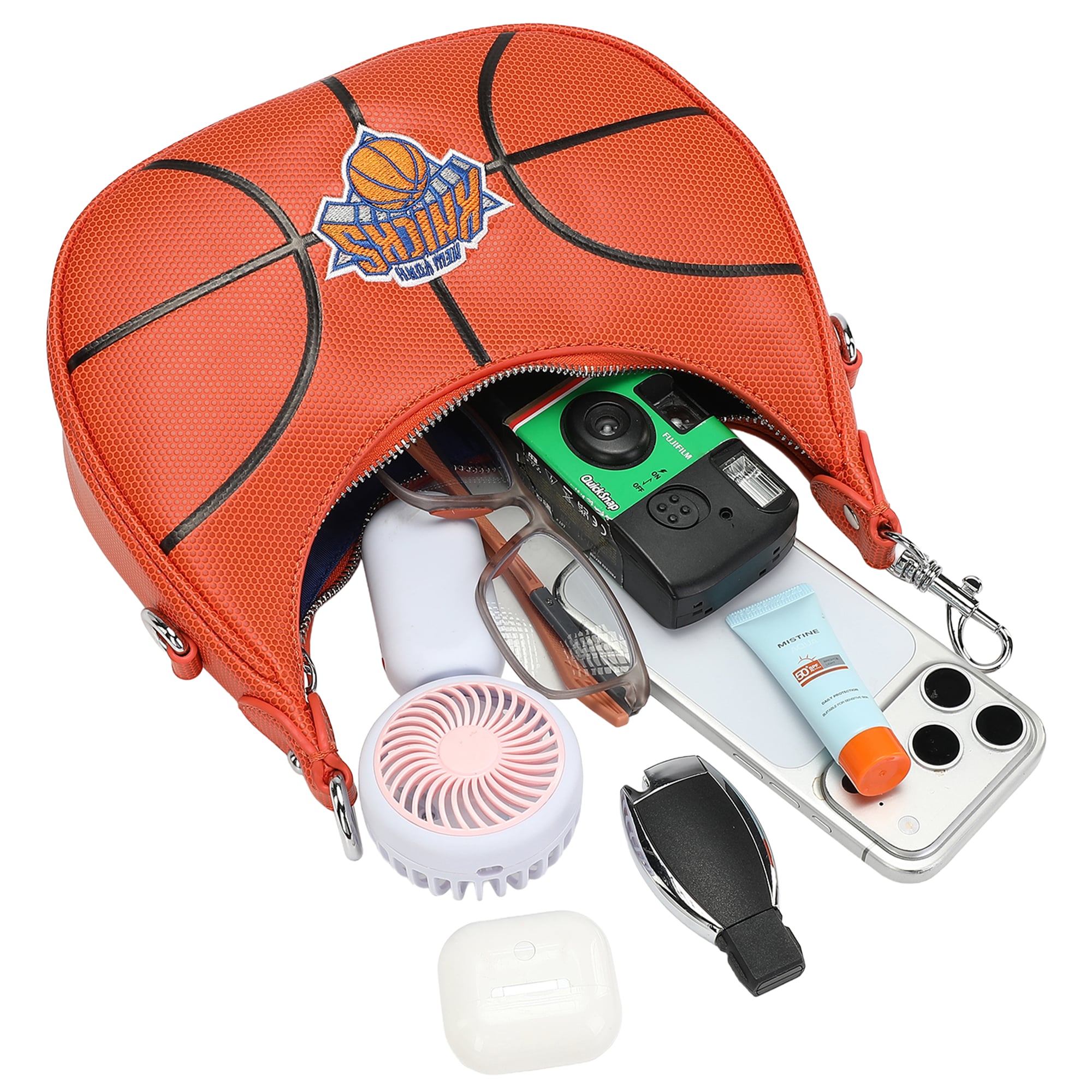 Sac bandoulière souple Montana West New York Knicks Ball