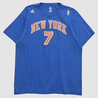 New York Knicks Adidas 2010s T-shirt - Blue - L by Fanatics Real Vintage