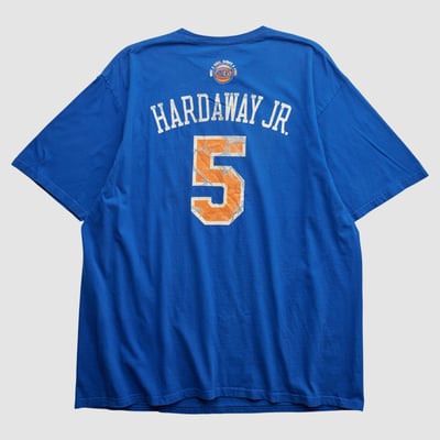 New York Knicks Adidas 2010s T-shirt - Blue - XL by Fanatics Real Vintage