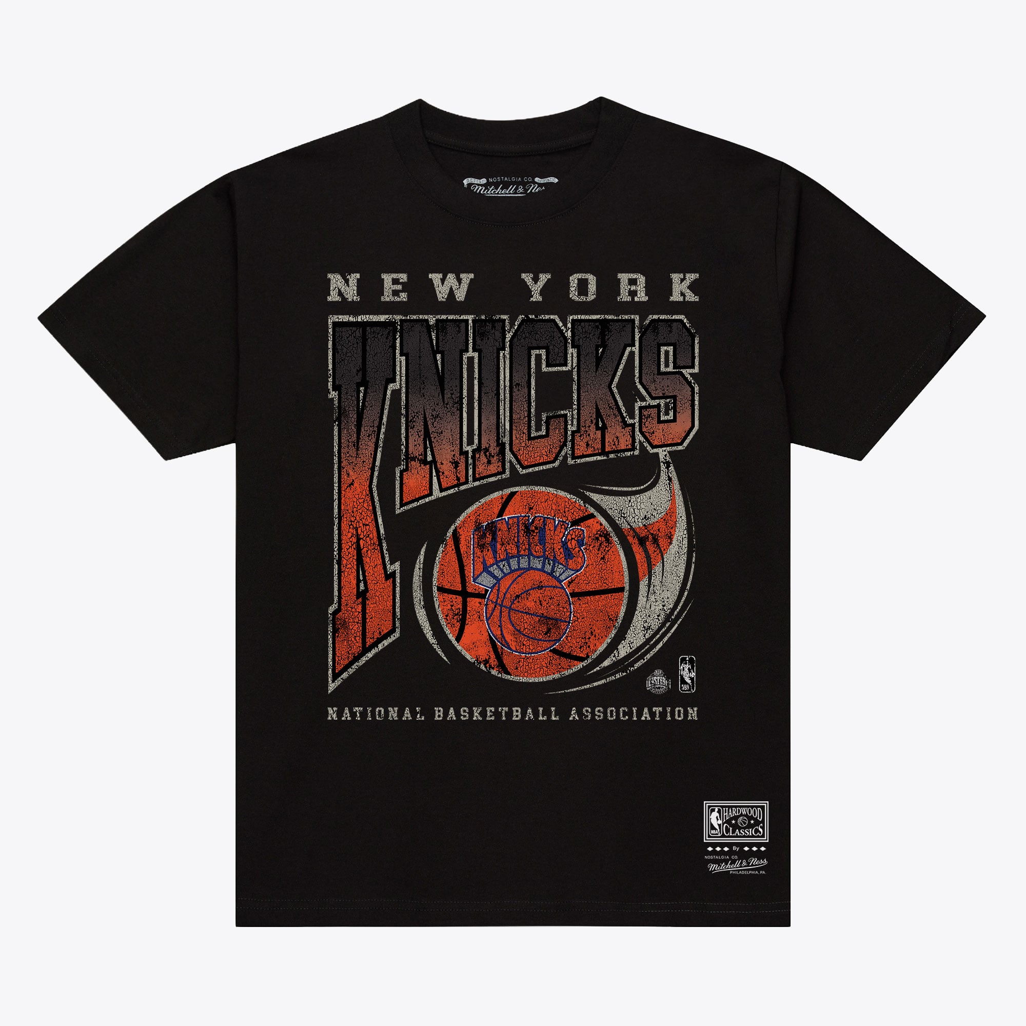 New York Knicks Black Ball Out T-Shirt