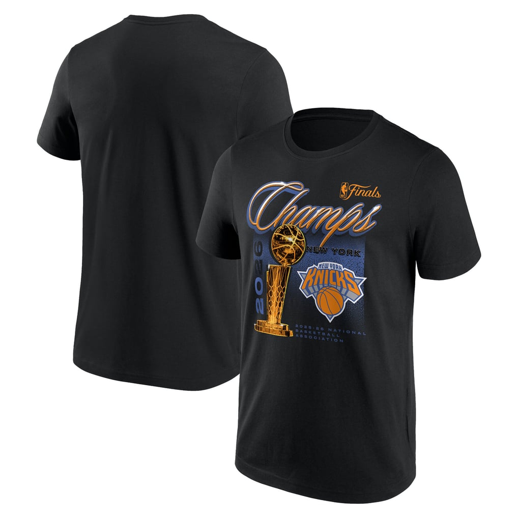 ニューヨーク・ニックス 2026年優勝トロフィーTシャツ - メンズ