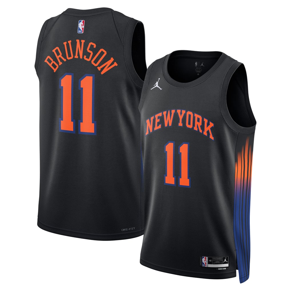 New York Knicks Jordan Brand Statement Edition Jersey - Black 