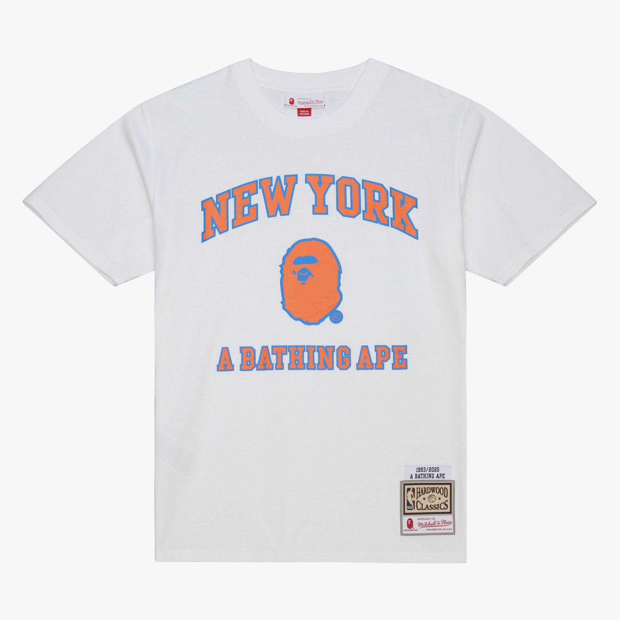 New York Knicks NBA Bape X MN Ss Tee