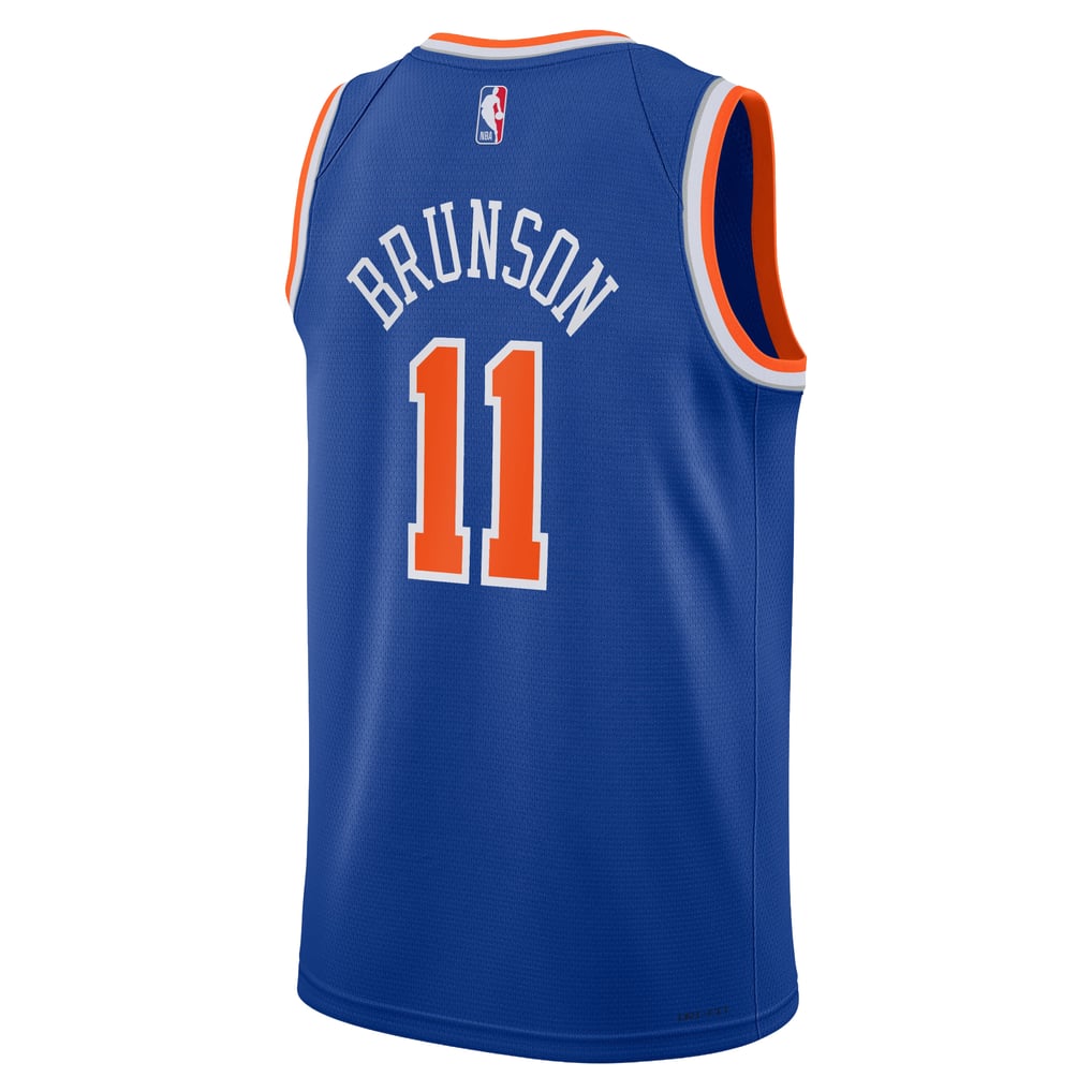 New York Knicks Nike Icon Swingman Jersey - Jalen Brunson - Kids