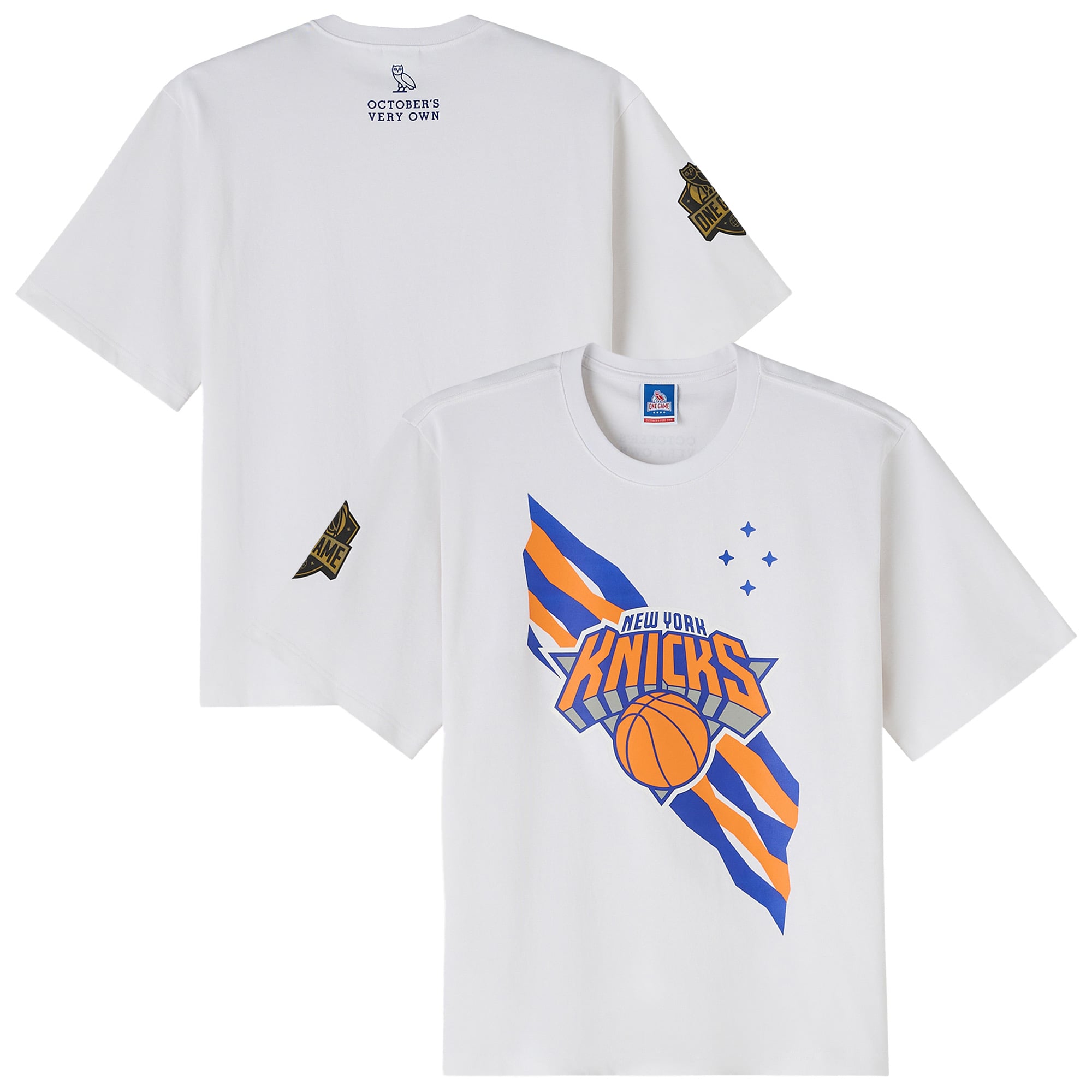 USA製 90s VINTAGE STARTER NEW YORK KNICKS NBA 両面 プリント T