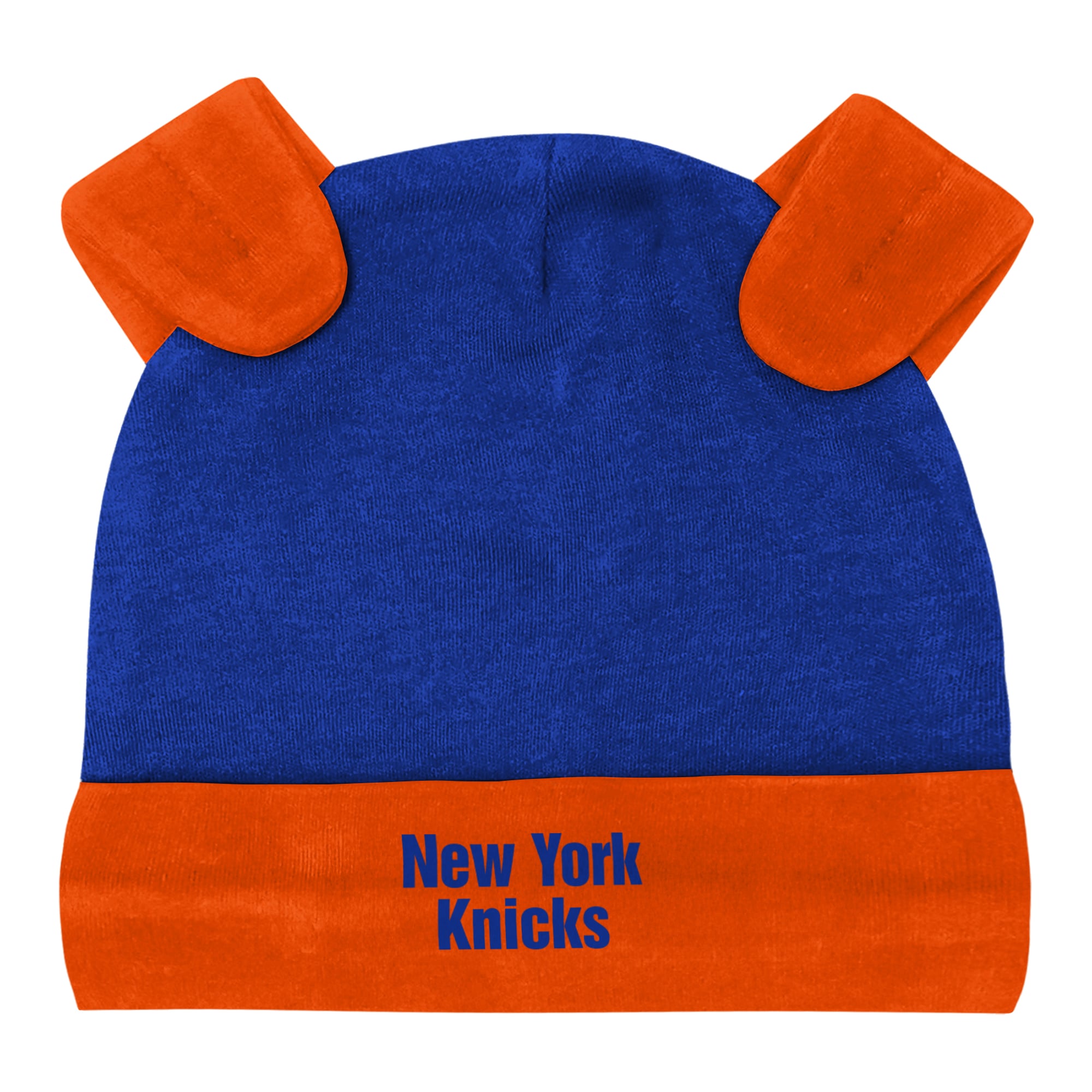 Ensemble pour nouveau-né et bébé Outerstuff New York Knicks : body, pantalon bonnet à revers.