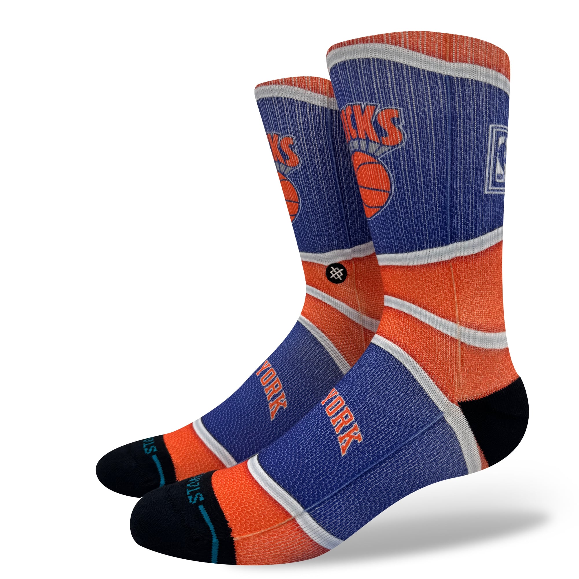 STANCE ニューヨーク・ニックス ソックス 靴下 NY MINI BALL HWC オレンジ