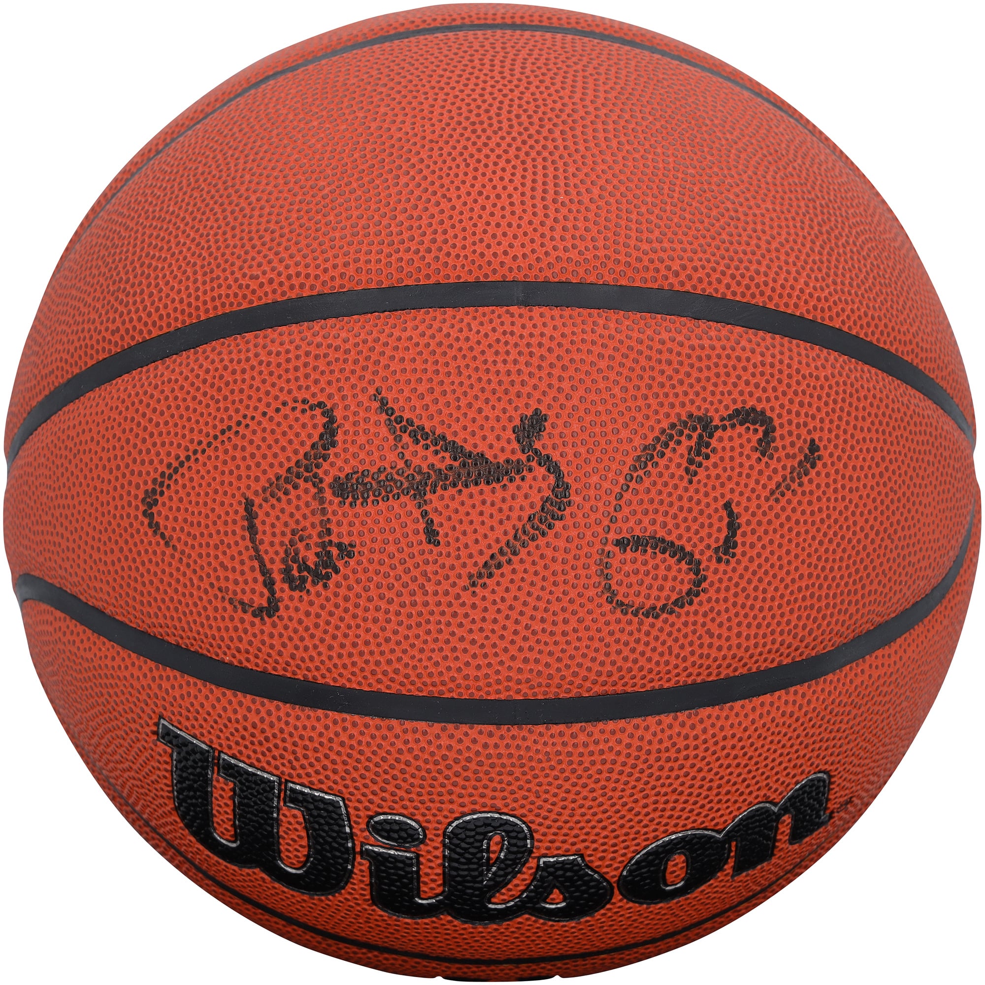 Patrick Ewing New York Knicks Autographed Wilson Authentic Series Indoor/Outdoor Basketball
