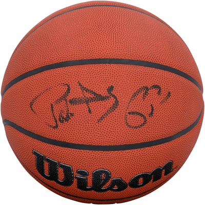 Patrick Ewing New York Knicks Autographed Fanatics Authentic Wilson Authentic Series Indoor/Outdoor Basketball