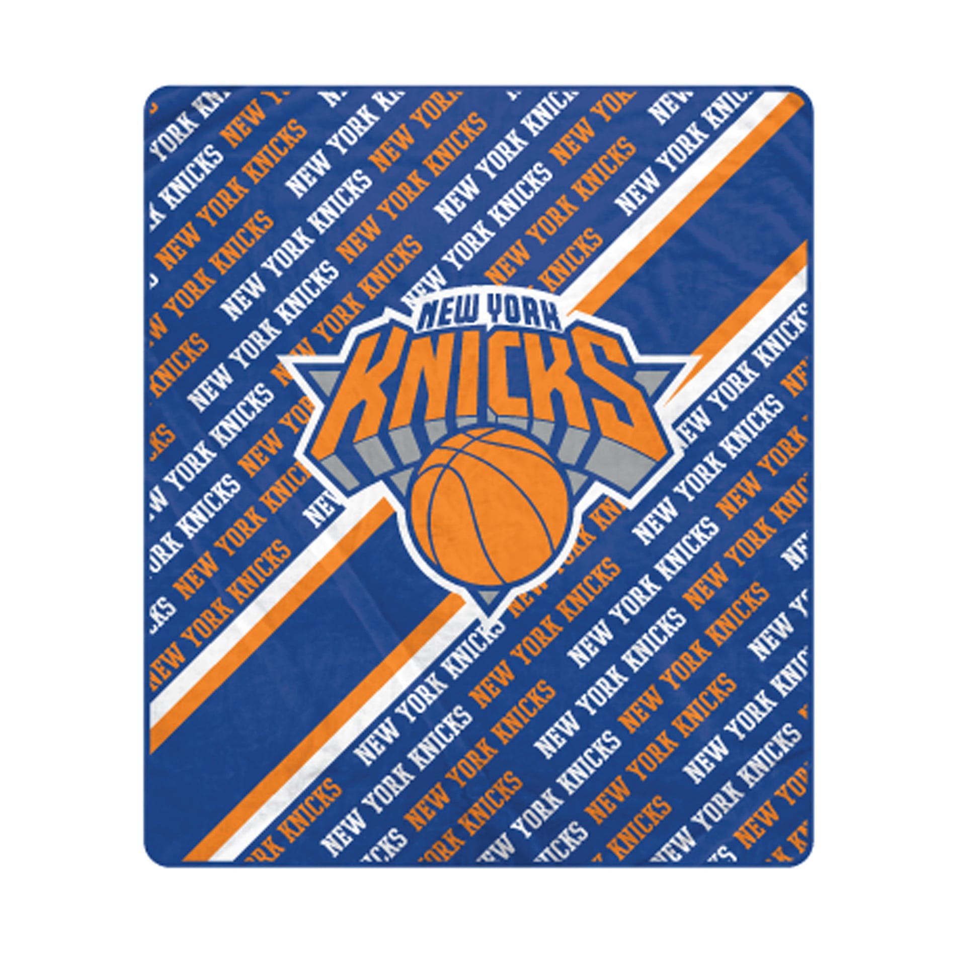 Couverture ultra douce Pegasus New York Knicks, 152 x 178 cm (60 x 70 pouces), doublée et ornée du logo.